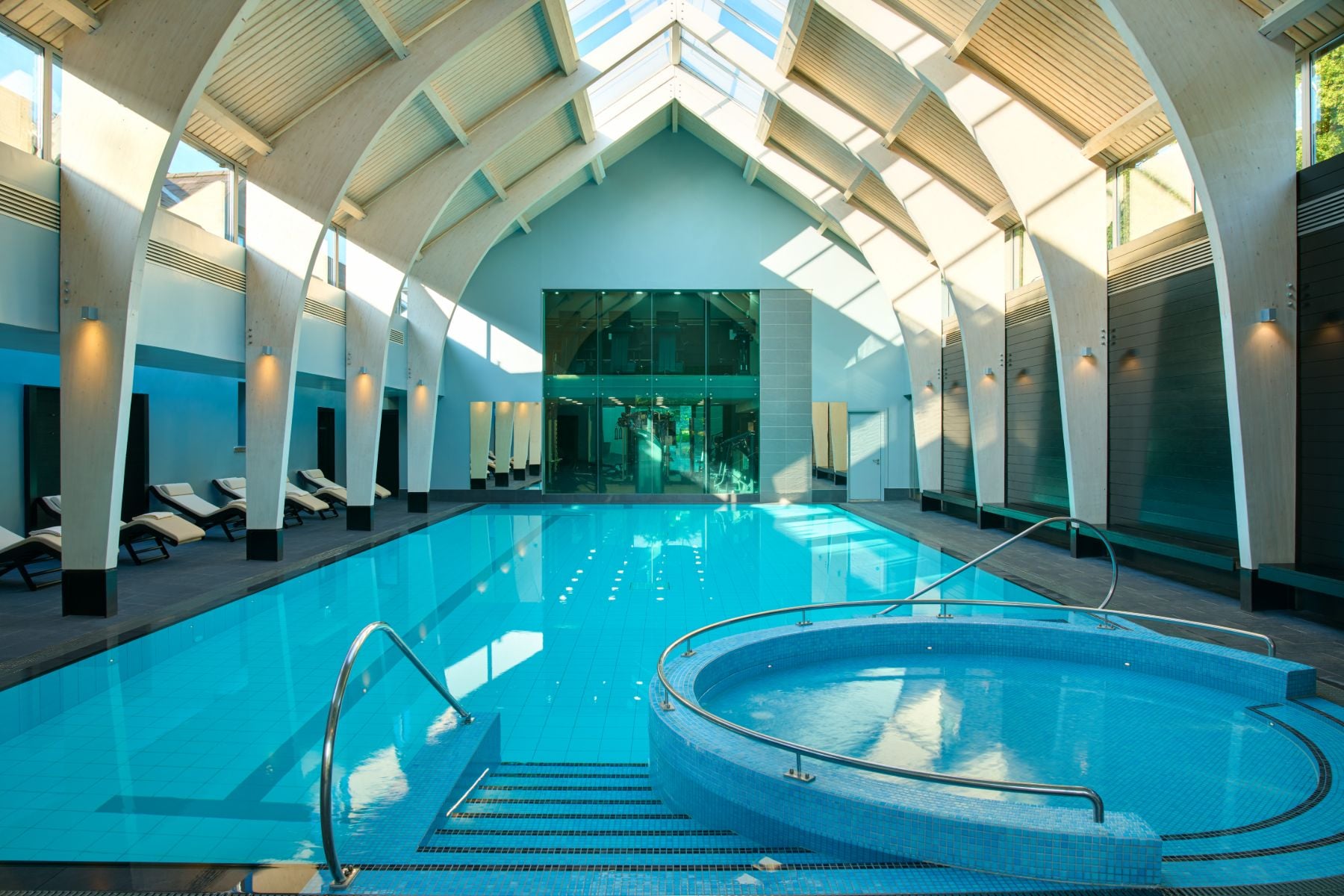 Fairmont Spa 18-Meter Heated Indoor Swimming Pool