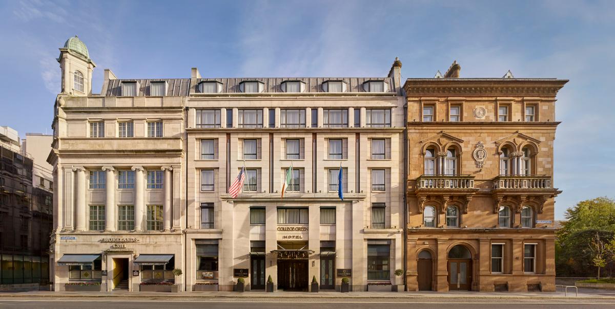 The College Green Hotel Dublin Historic Georgian Façade Overlooking Trinity College