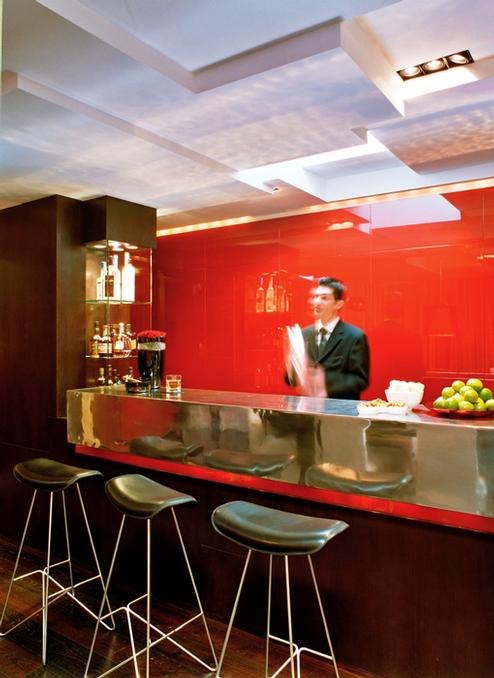 The 2,000 Sq Ft Penthouse Suite Living Salon with Wrap-Around Rooftop Balcony