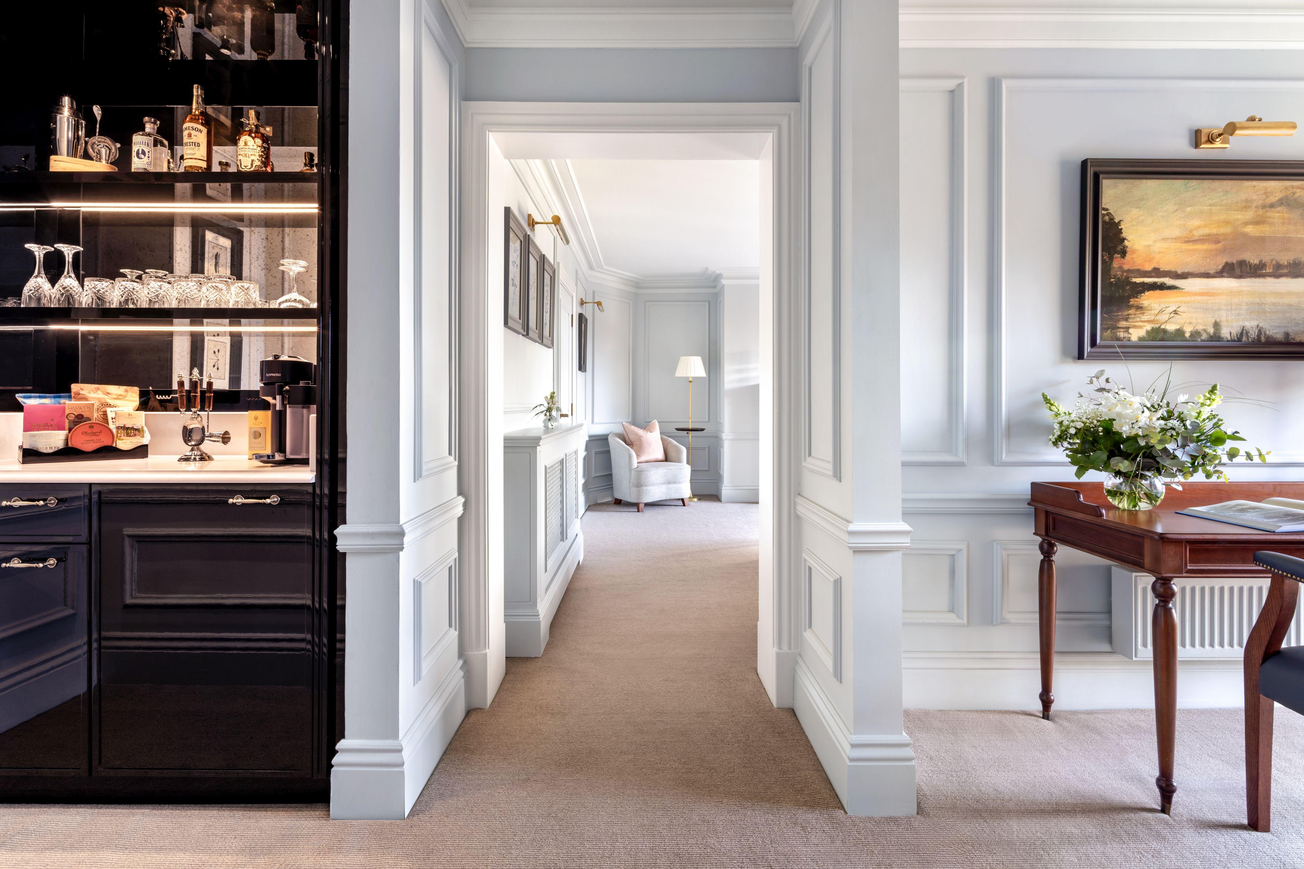 The Presidential Suite with Sophisticated Salon and Cork Skyline Views