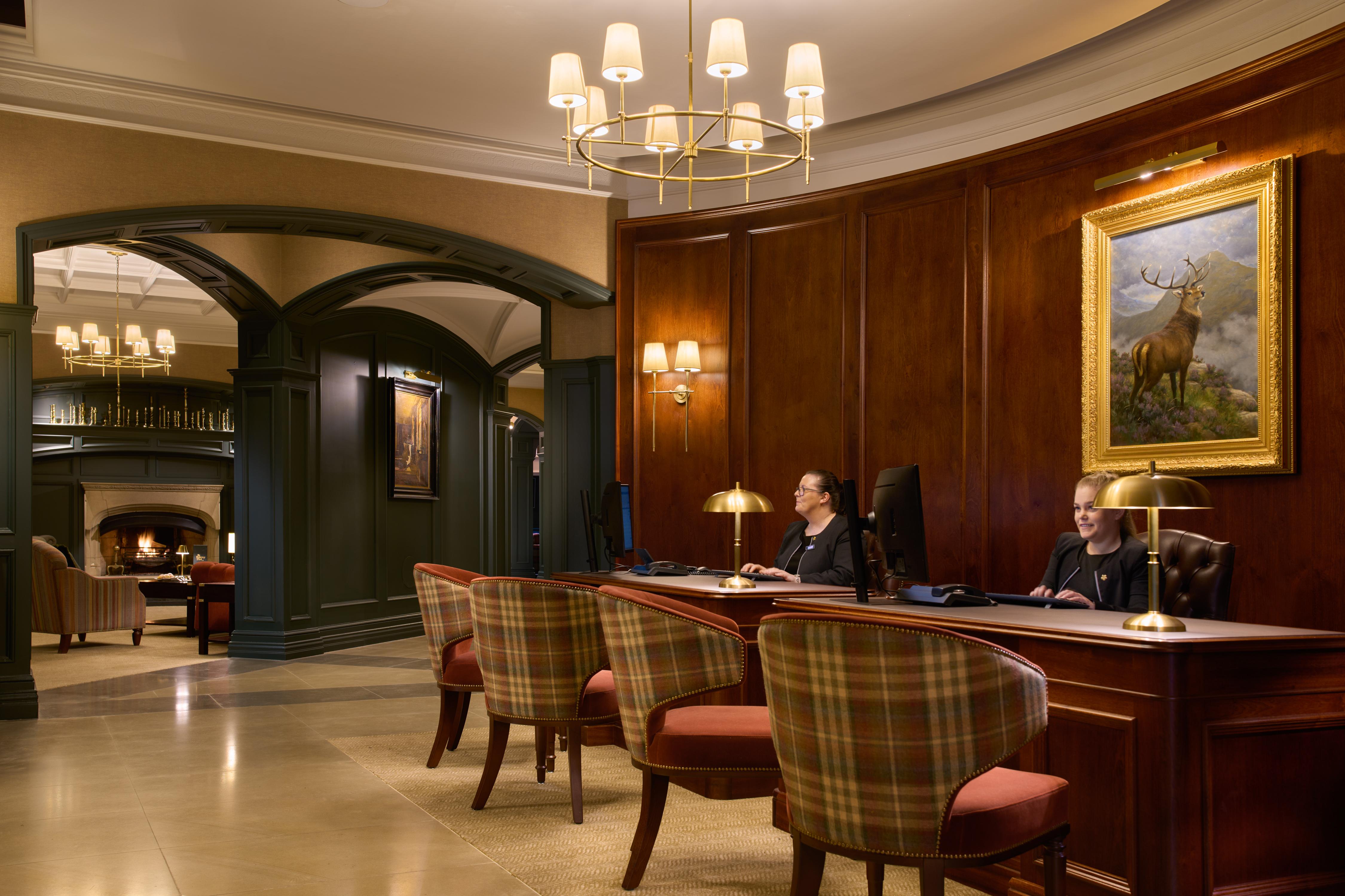 The Killarney Park Hotel Grand Reception and Fireplace Salon