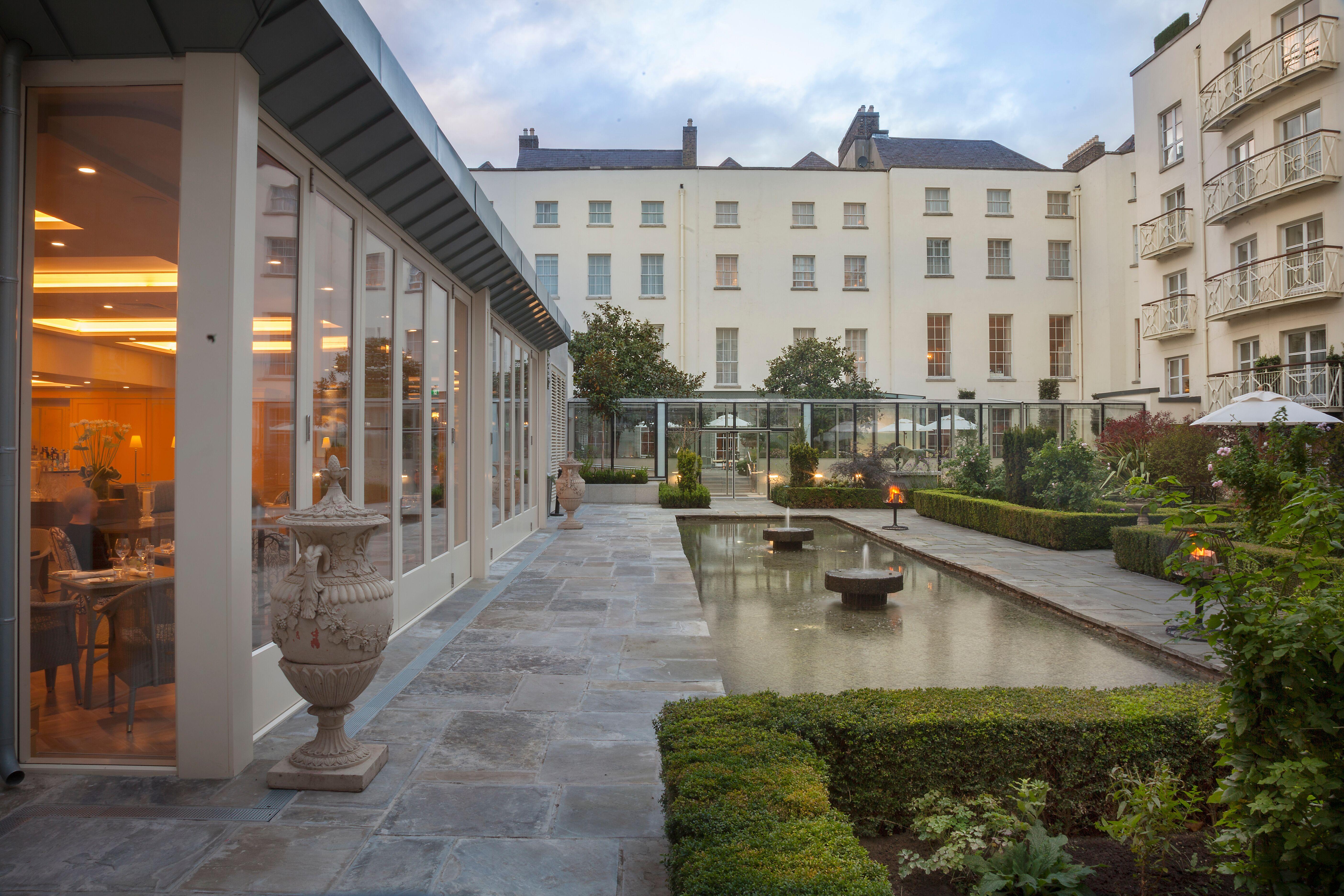 The Merrion Hotel 18th-Century Landscaped Period Gardens and Sunny Terrace