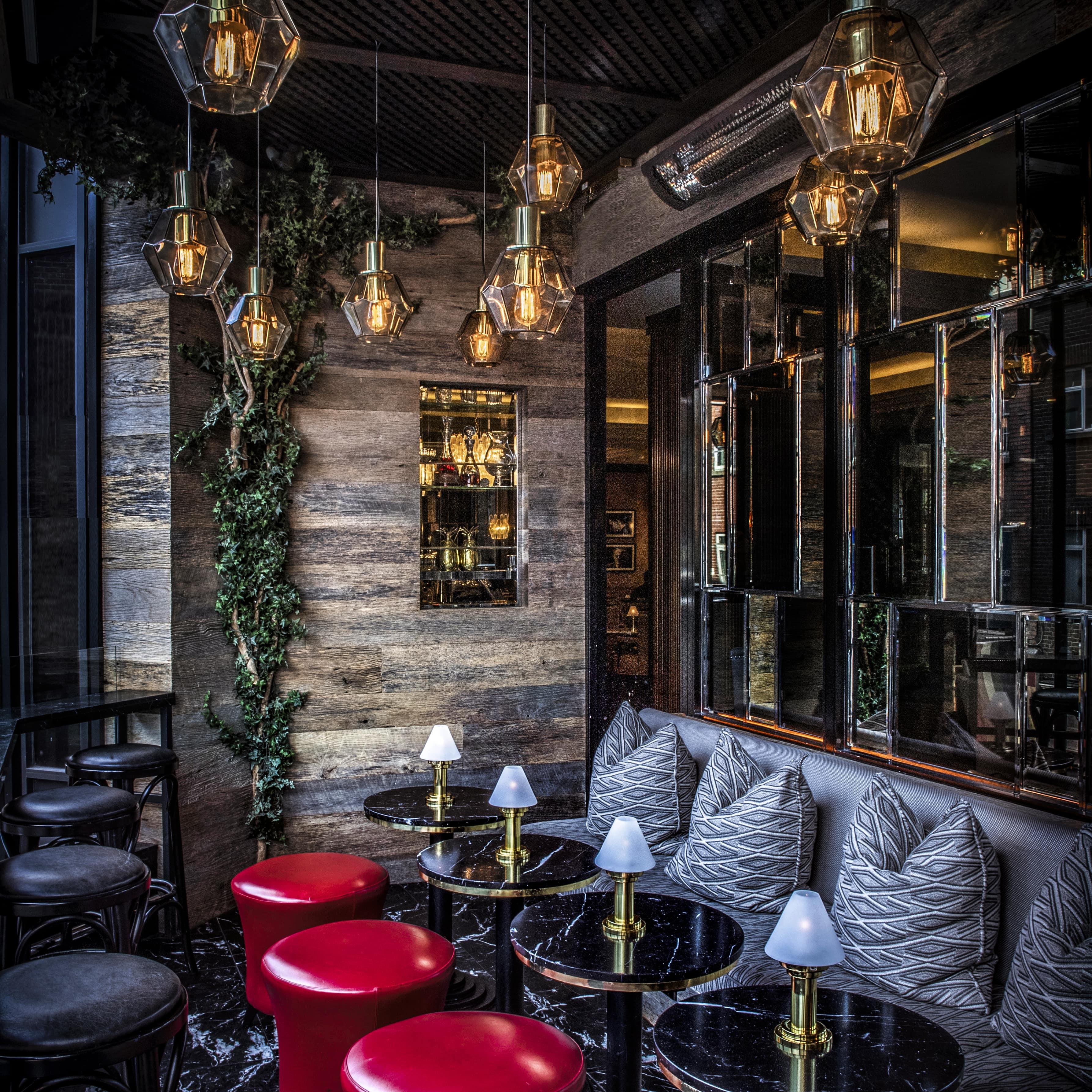 The Sidecar Art Deco Cocktail Bar with Tableside Martini Service