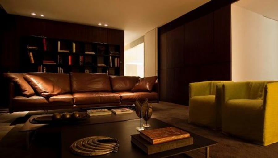 Palatial Presidential Suite Living Salon with Old City Rampart Views