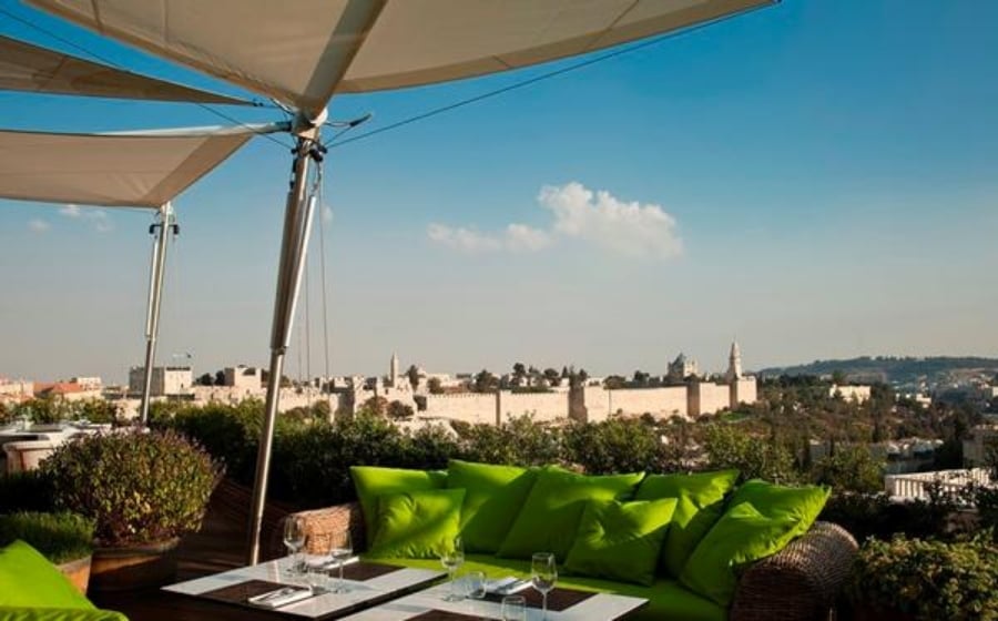 Panoramic Old City Vistas & Sunset Cocktails on the Rooftop Terrace