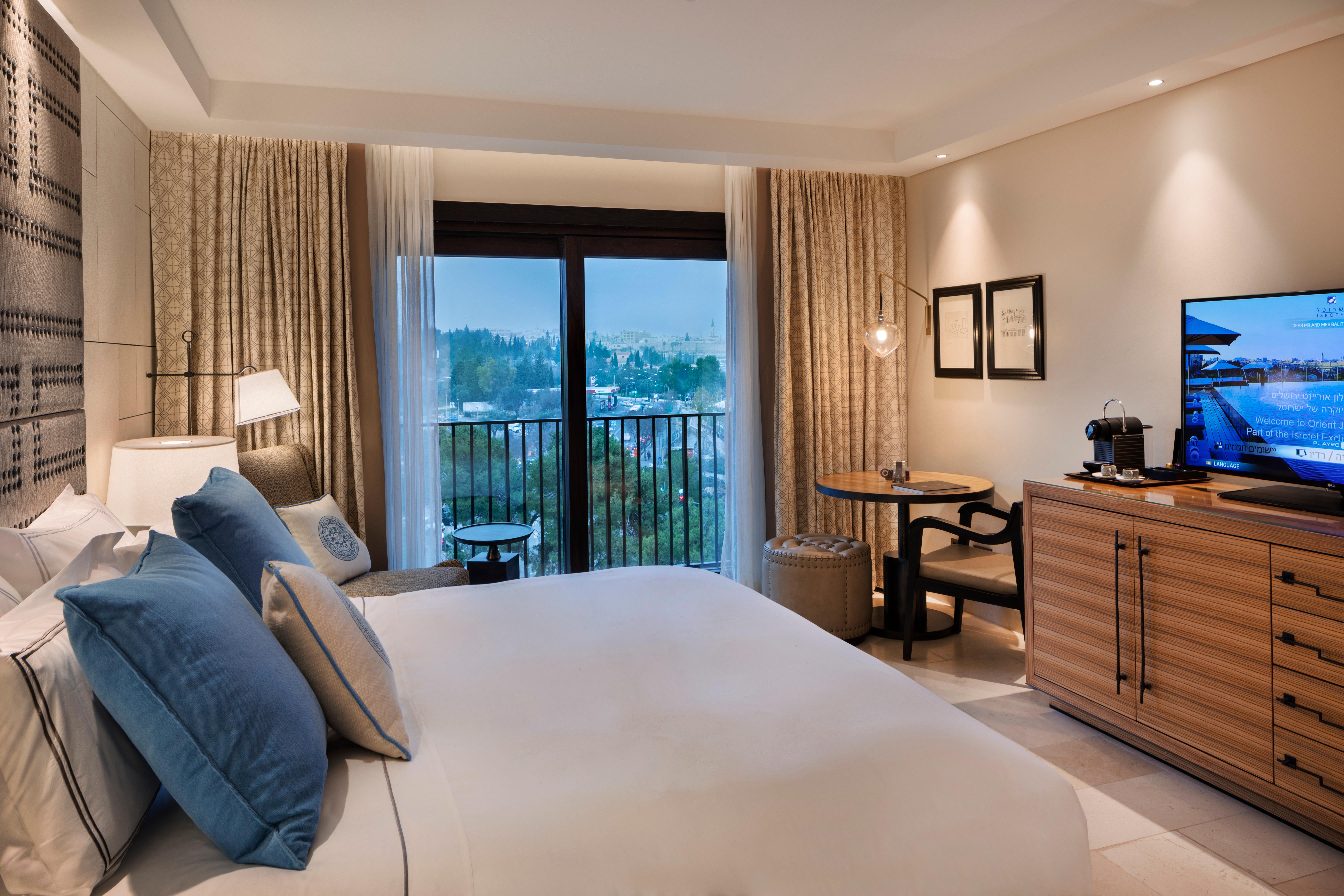 Orient Room with Panoramic Vistas Towards Ancient Old City Spires