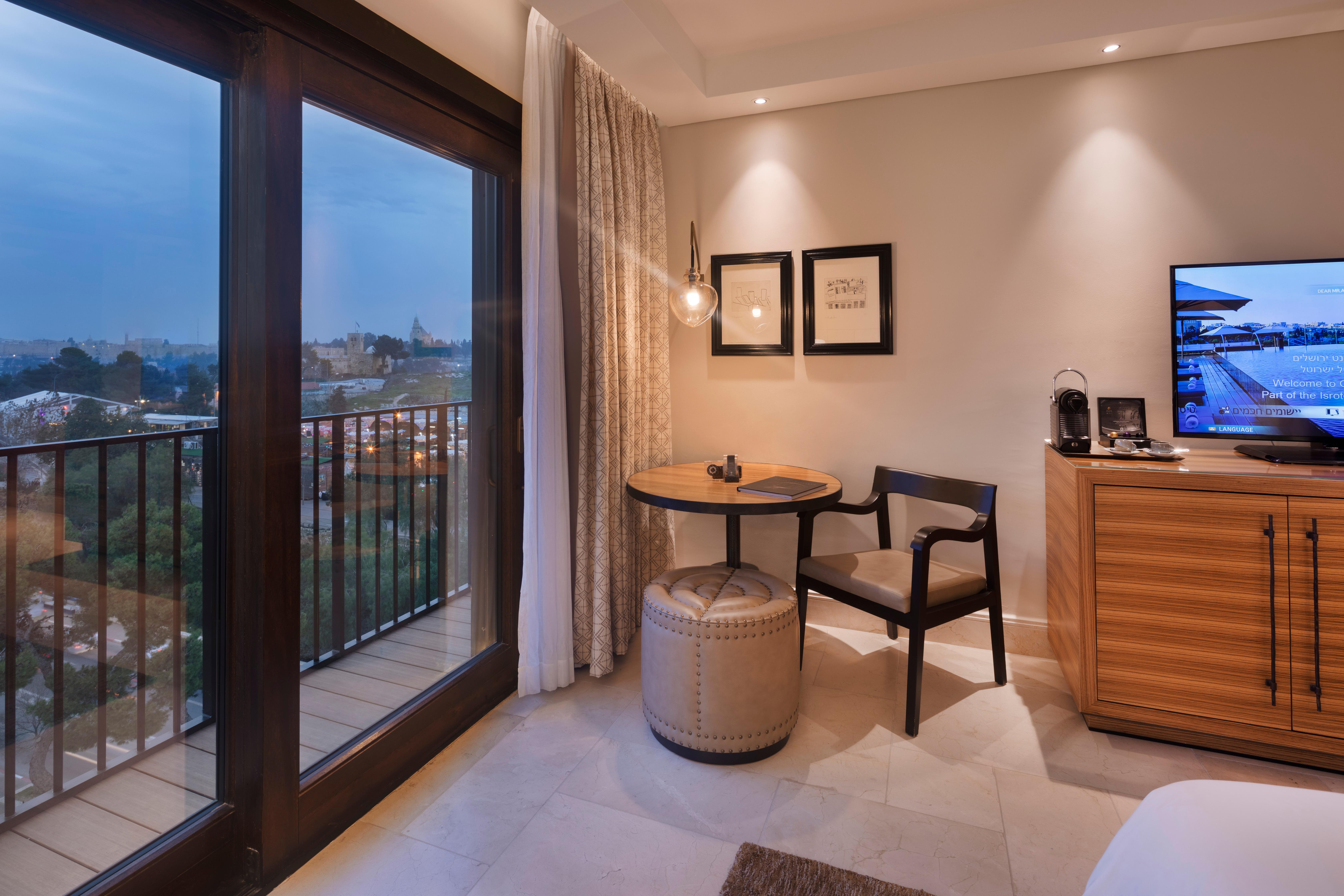 Orient Suite Salon with German Colony Views & Marble Bathroom