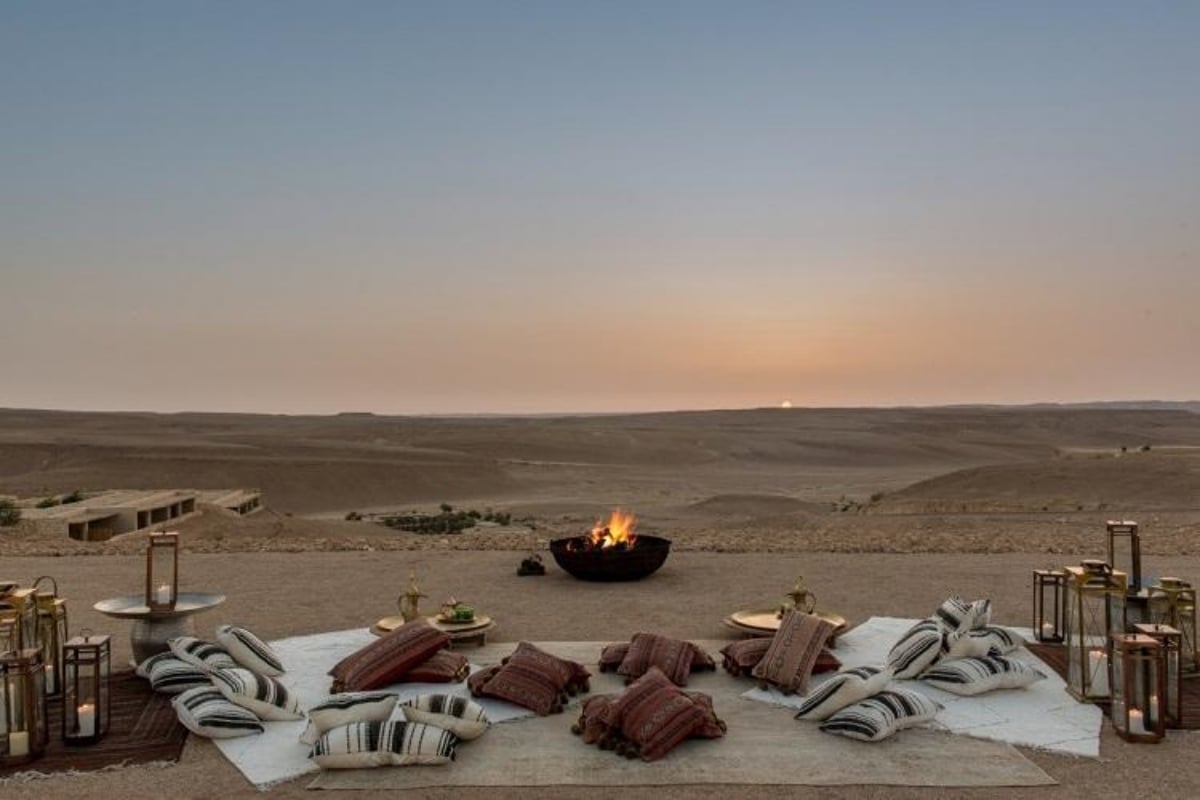 Sunset Observation Terrace with Fire Pit