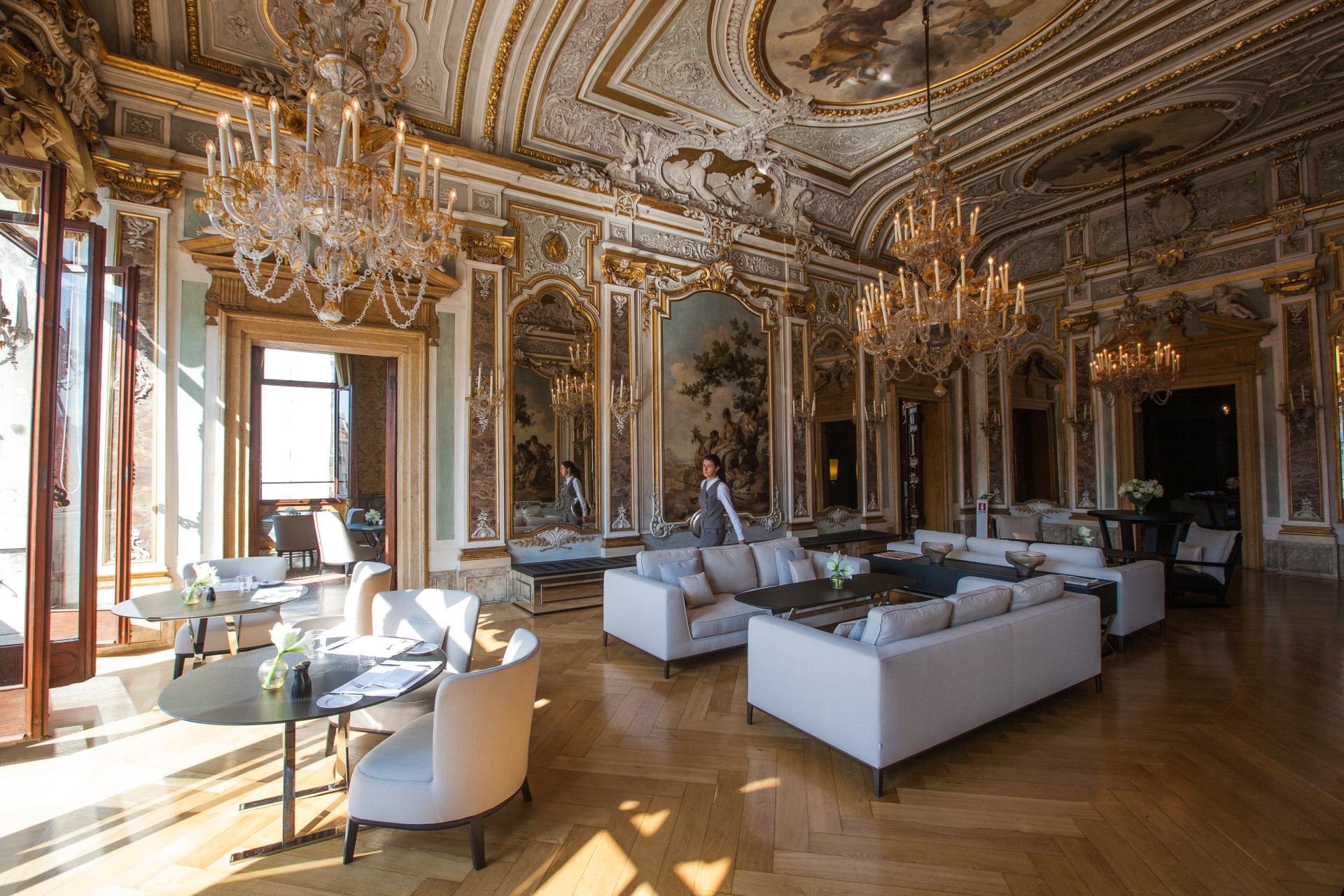 Piano Nobile Dining Room with Tiepolo Frescoes