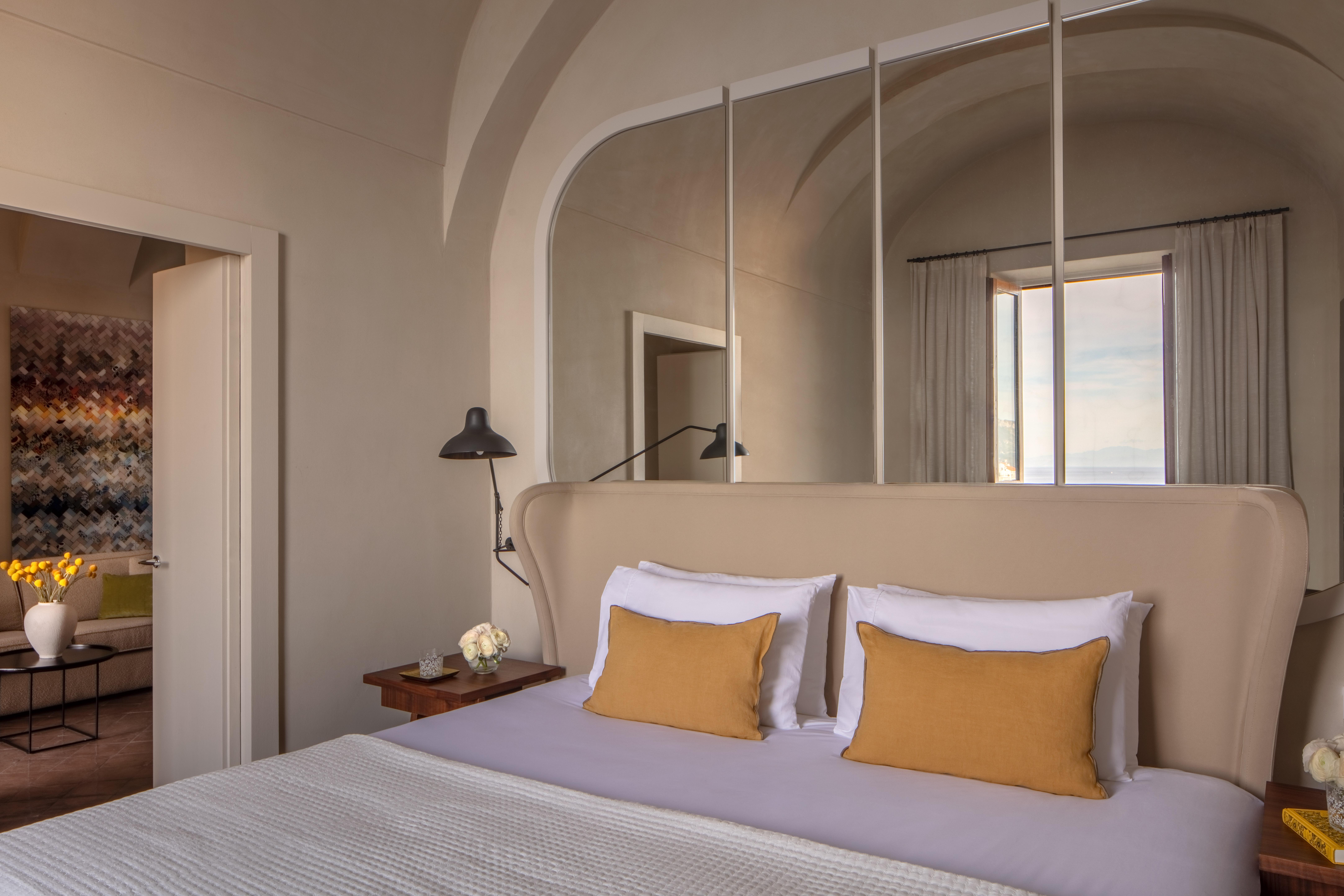 Anantara Suite Bedroom with Sweeping Mediterranean Sea View