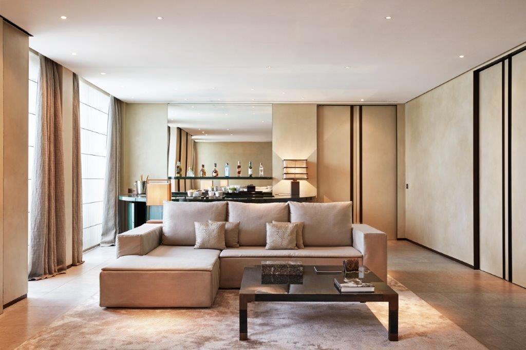 Armani Presidential Suite Grand Living Salon