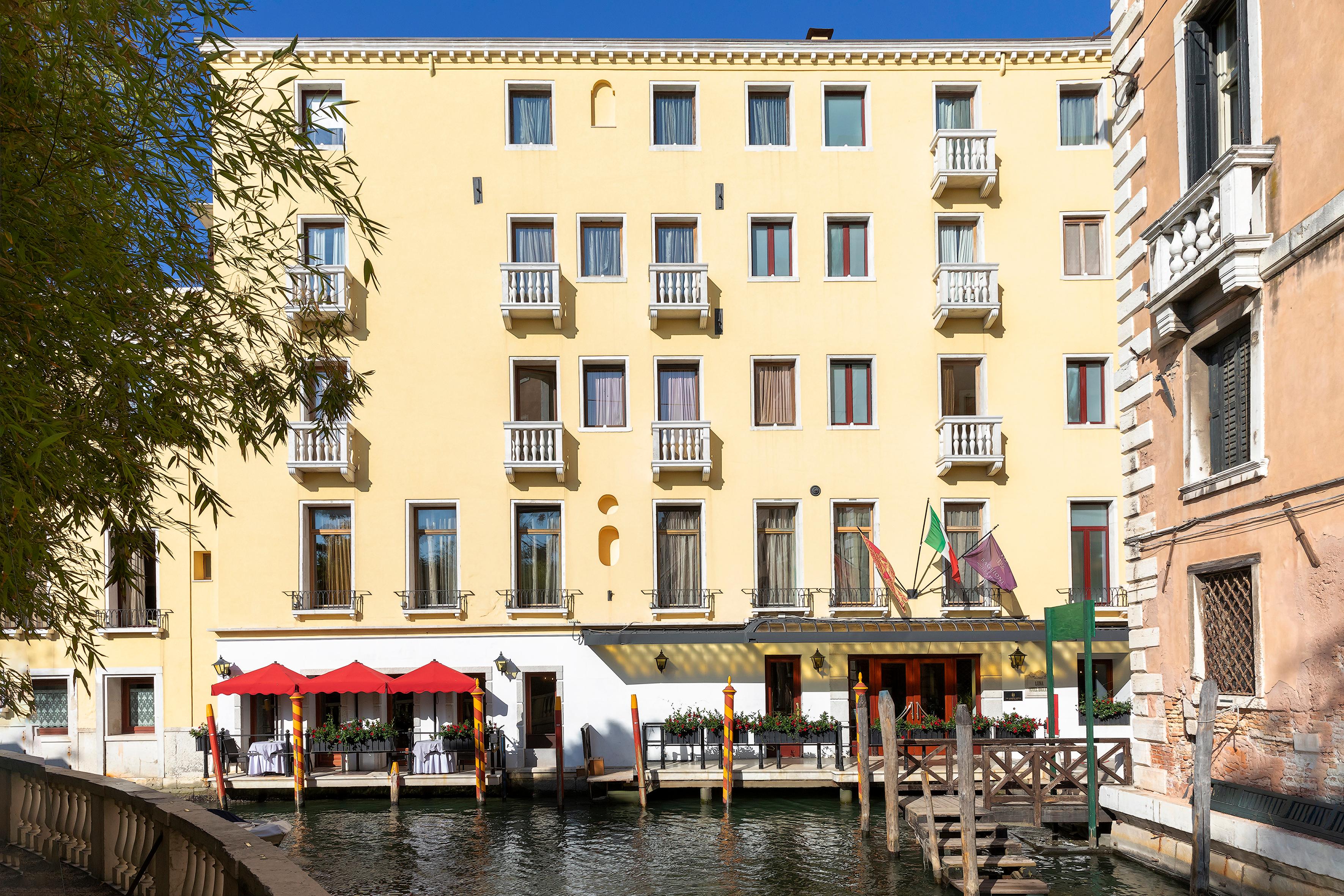 Baglioni Hotel Luna Historic Palazzo Facade and Canal Entrance