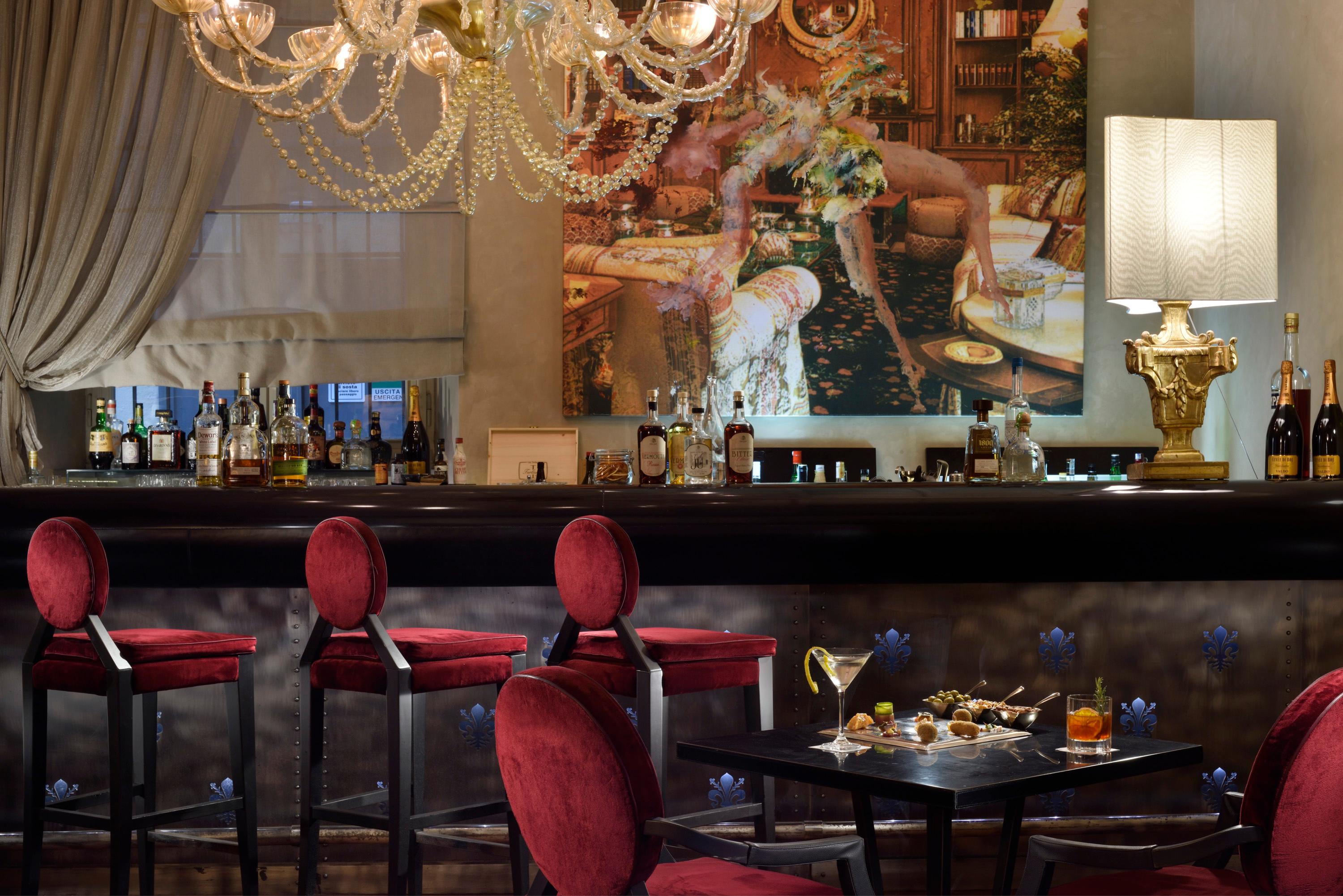 Atmospheric Tower Bar Lounge Florence