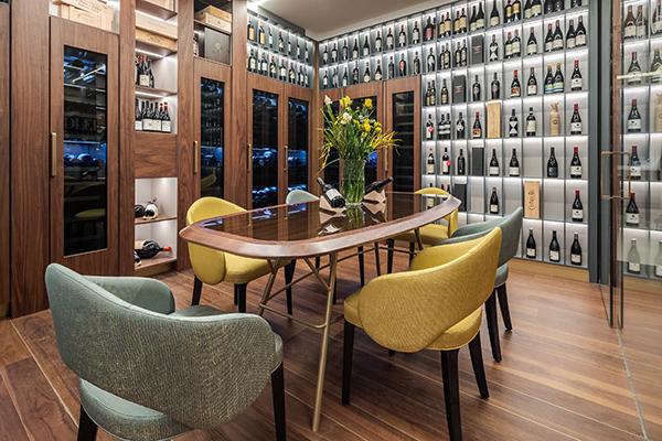 Sadler Wine Cellar with over 850 prestige vintages