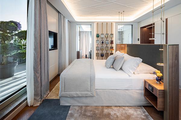 Terrace Suite with private planted balcony in Brera