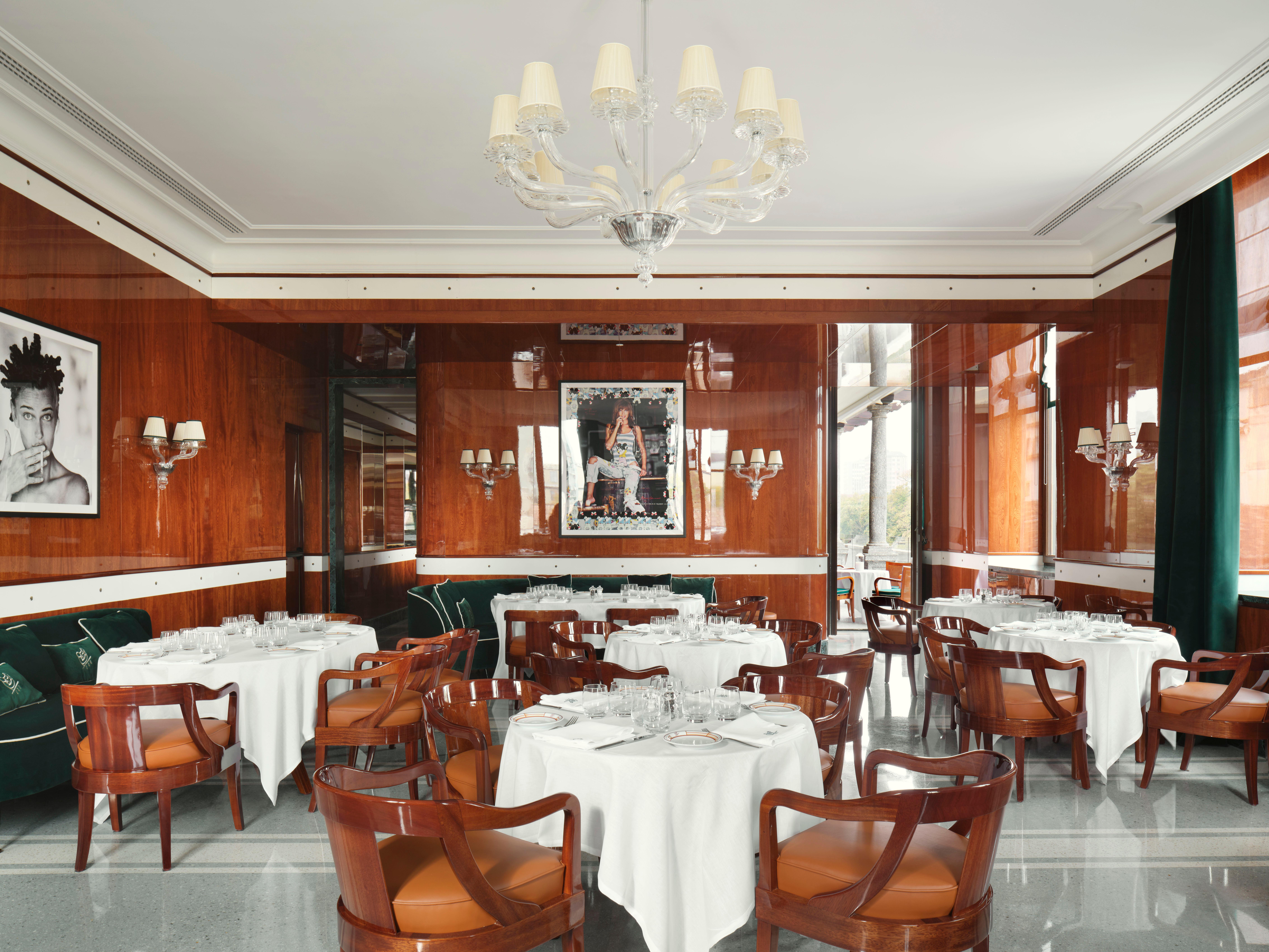 Iconic Cipriani Restaurant dining room