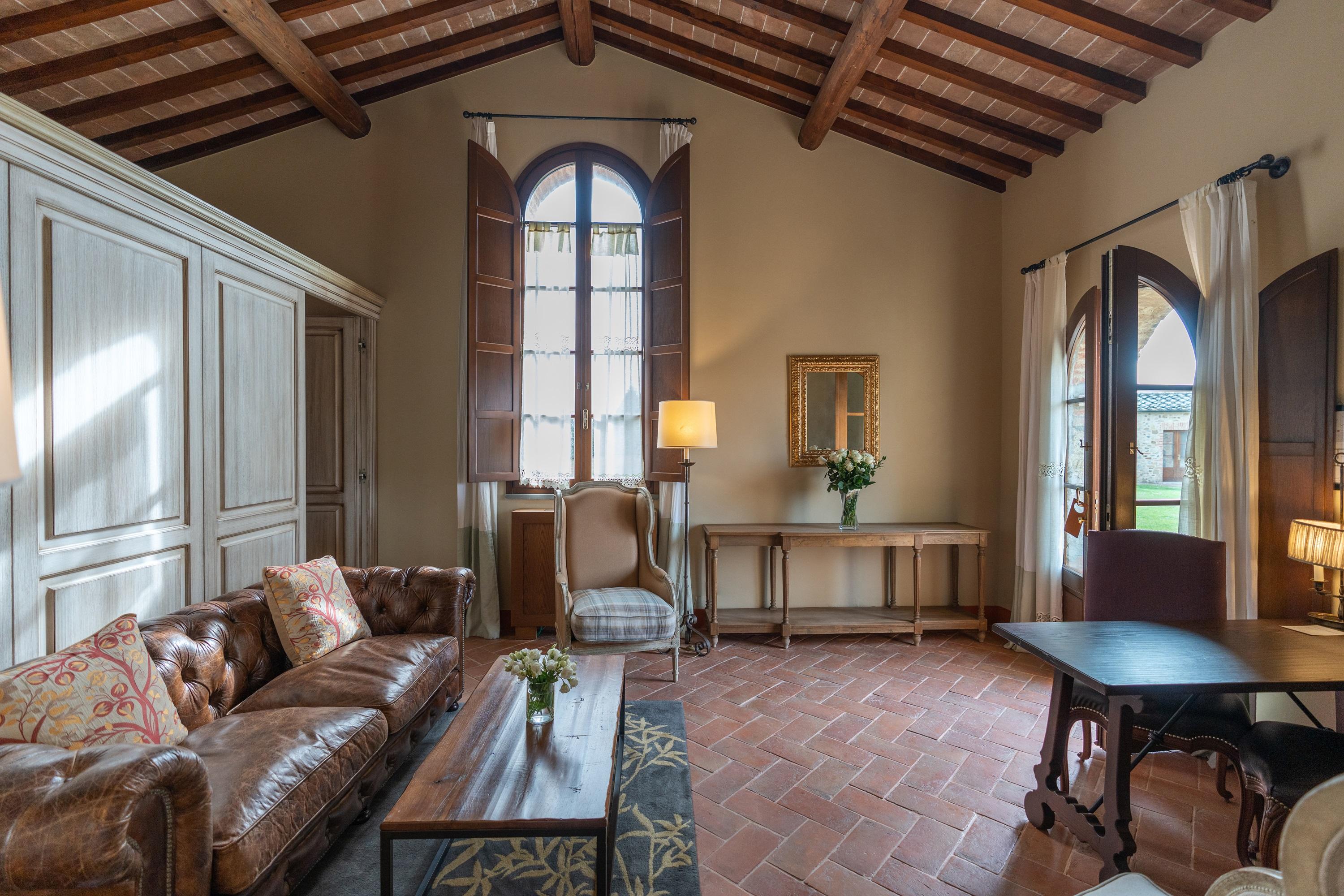 Castel Monastero Royal Suite Master Bedroom