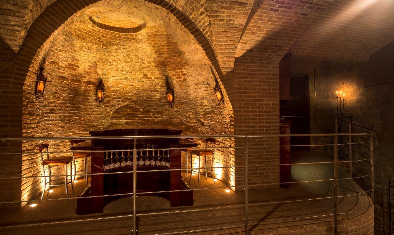 Medieval Tower Tuff Stone Wine Cellar
