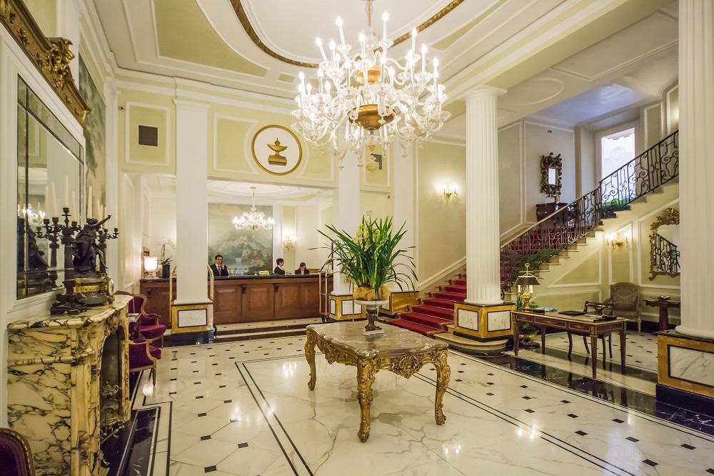 Grand Hotel Majestic Stately Palace Lobby