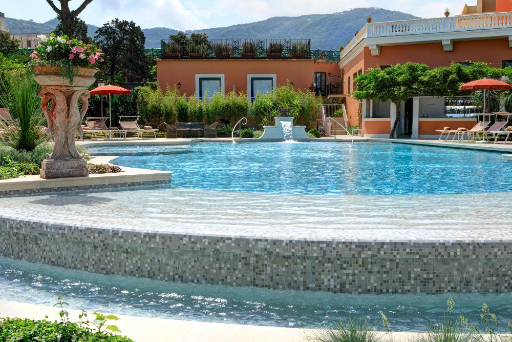Heated Swimming Pool in Exotic Botanical Gardens