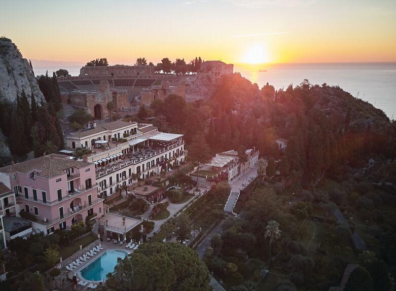 Grand Hotel Timeo Mount Etna and Ionian Sea Views