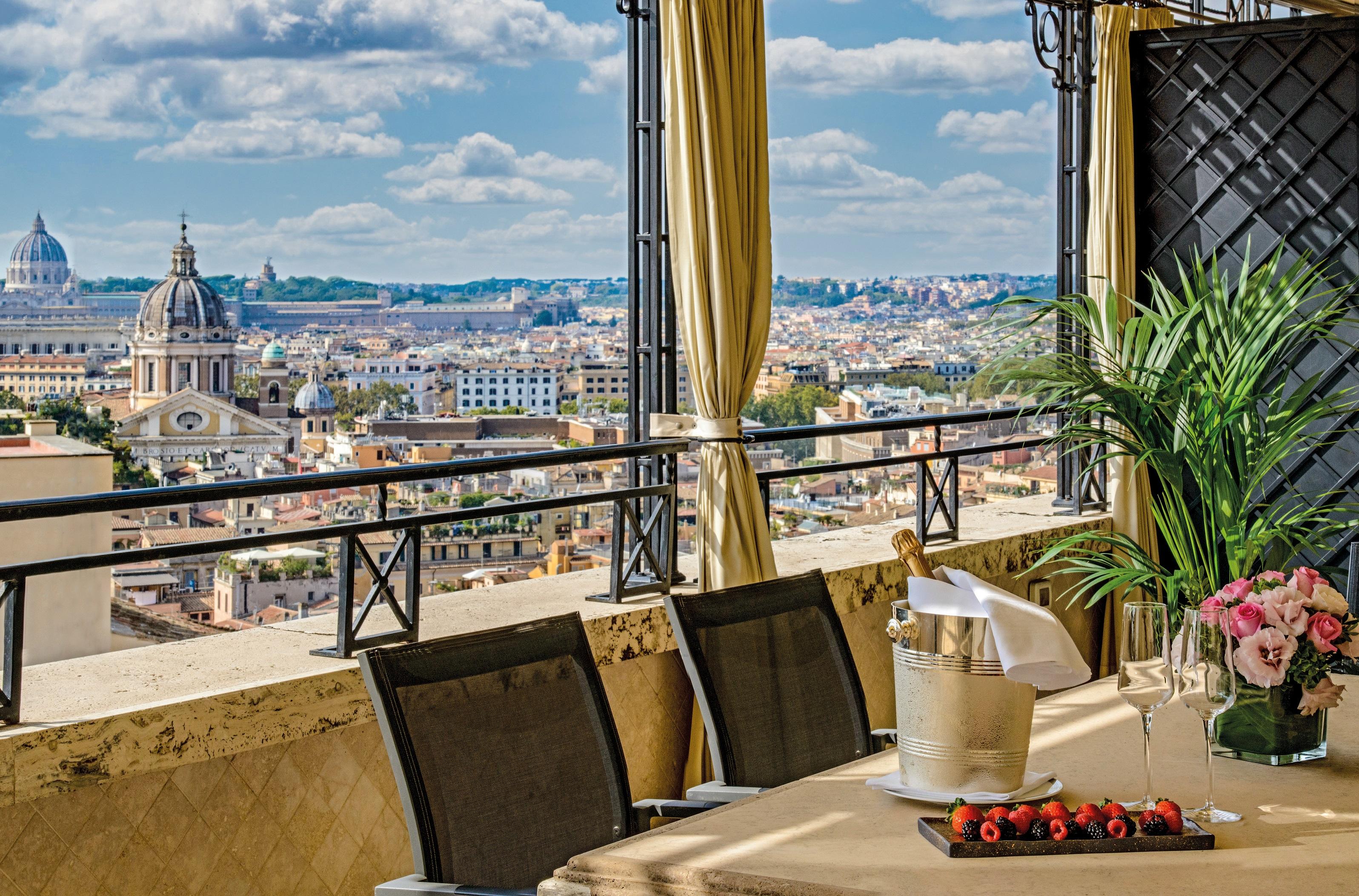 Presidential Suite San Pietro Terrace with Dome Views