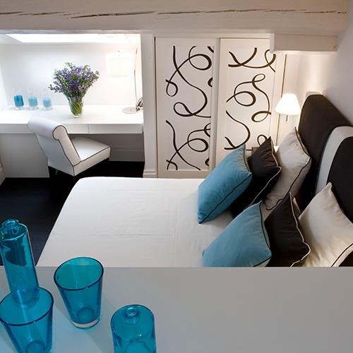 Junior Suite Decorated in Serene Soft Coastal Tones