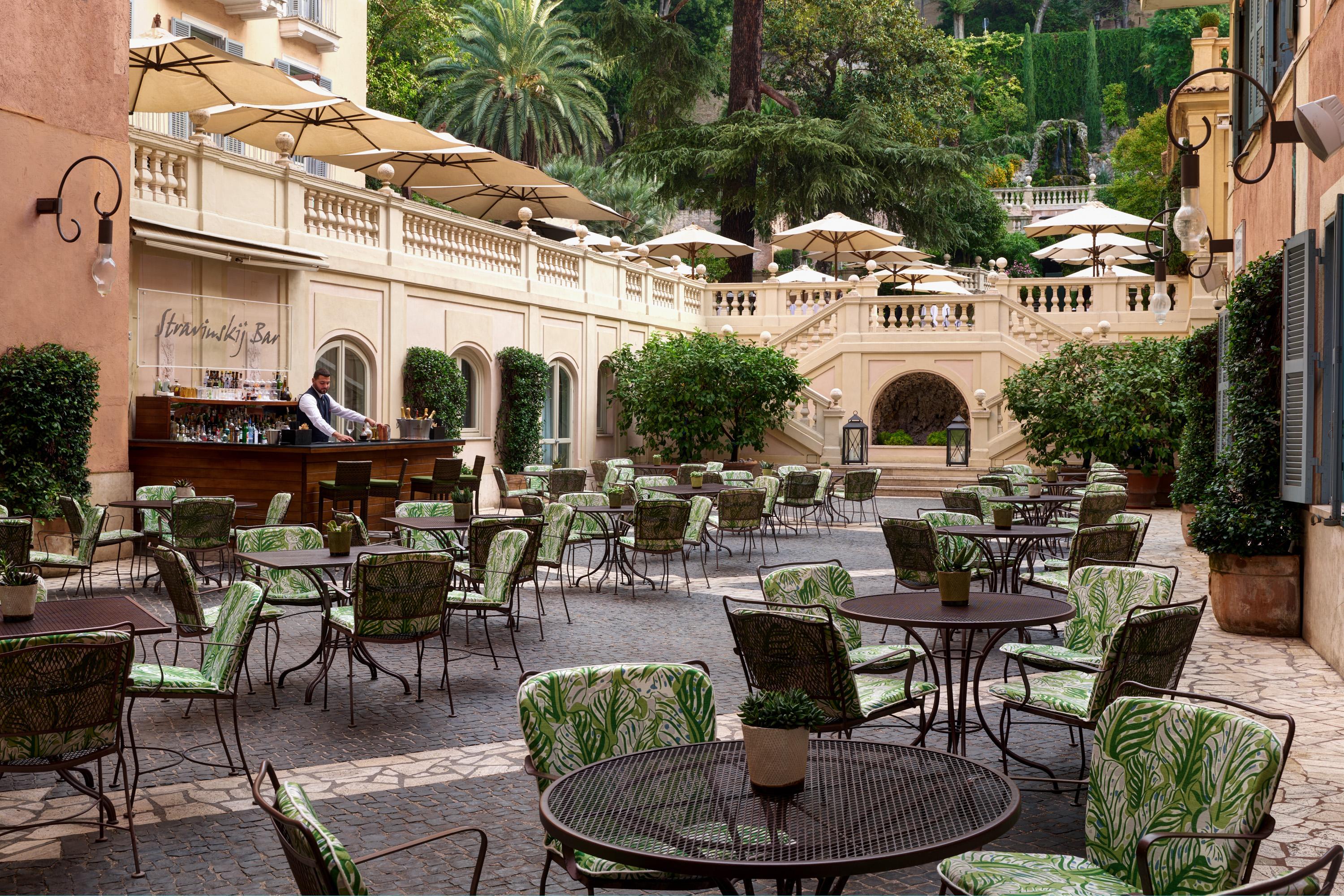 Hotel de Russie, a Rocco Forte hotel - Rome luxury garden palace between Spanish Steps and Piazza del Popolo