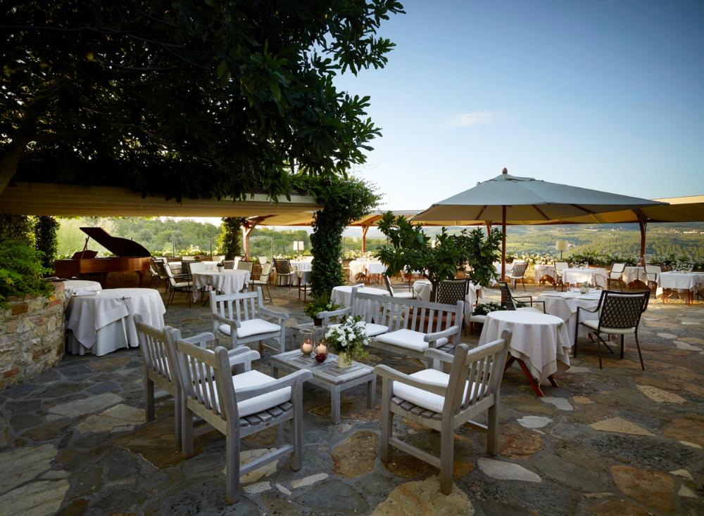 Ristorante La Colonna outdoor Belvedere Terrace dining
