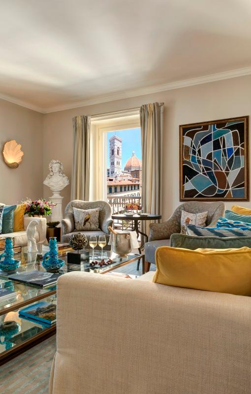 Duomo Presidential Suite with direct views of Florence Cathedral