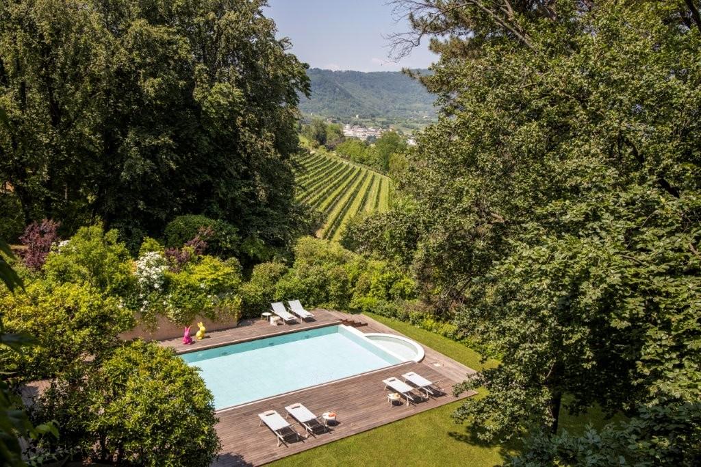 Outdoor Pool in Botanical Sculpture Gardens
