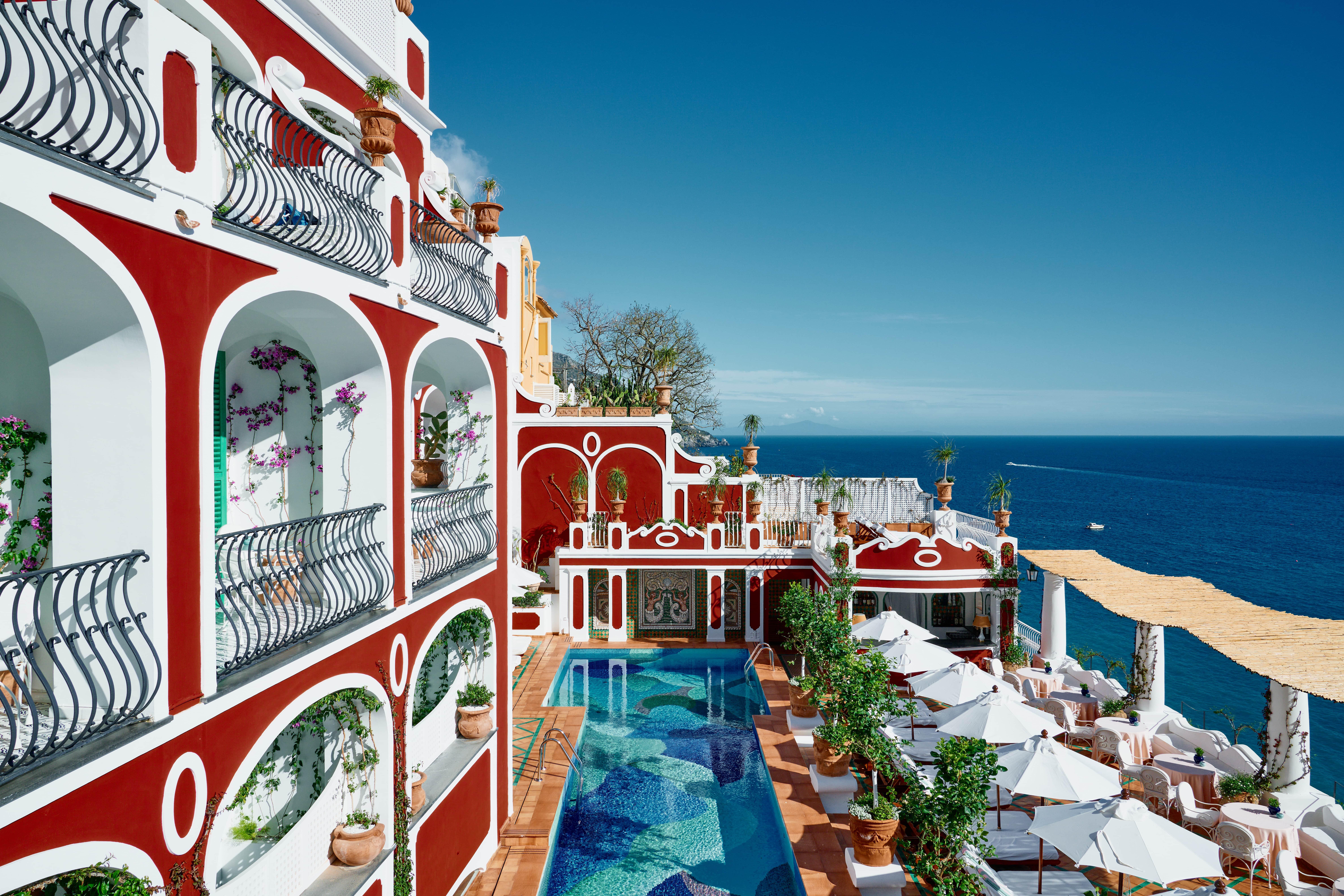 Le Sirenuse - 5-star luxury cliffside hotel in Positano on the Amalfi Coast