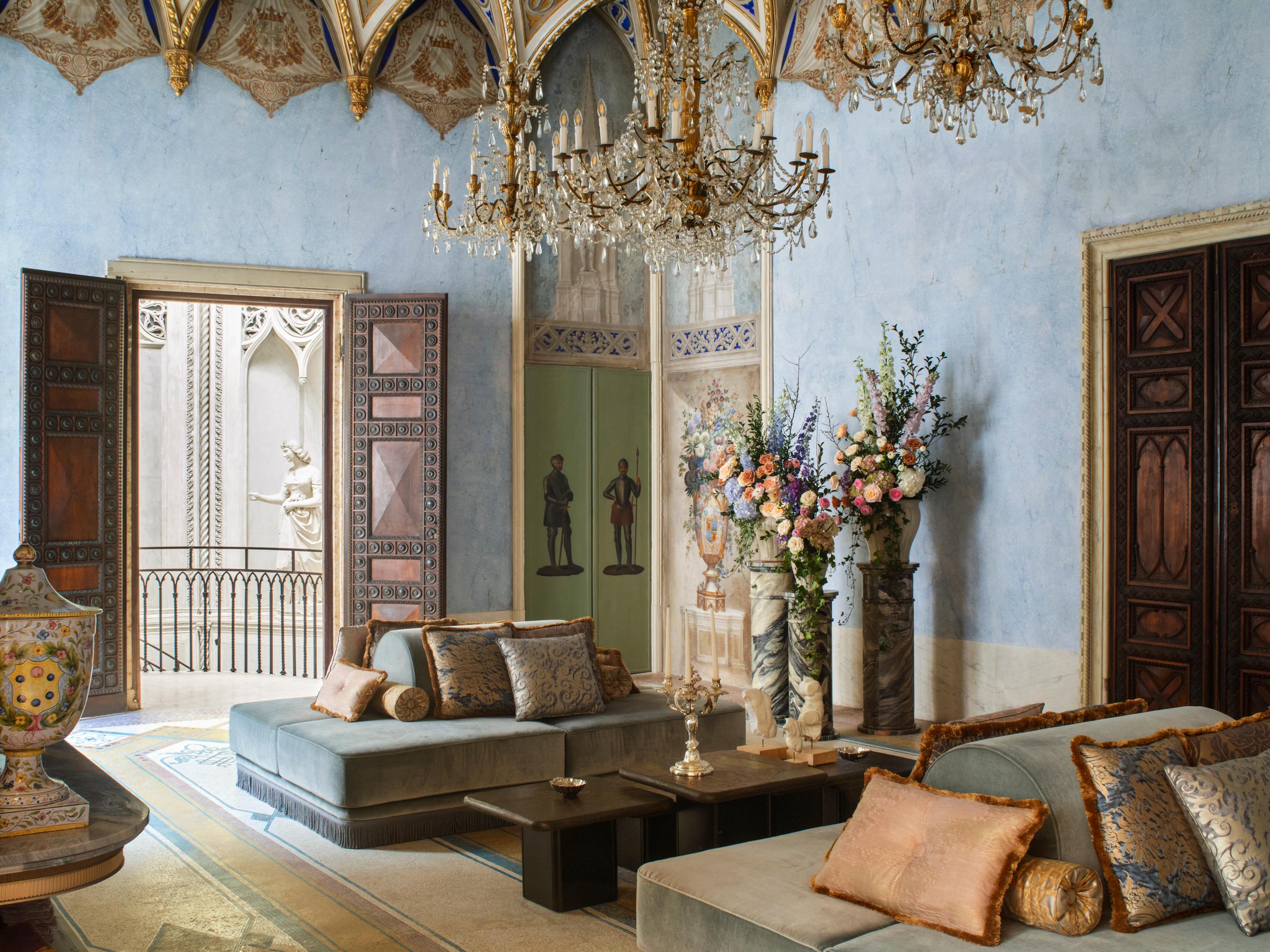 Sala della Cultura library and salon dedicated to Venetian arts