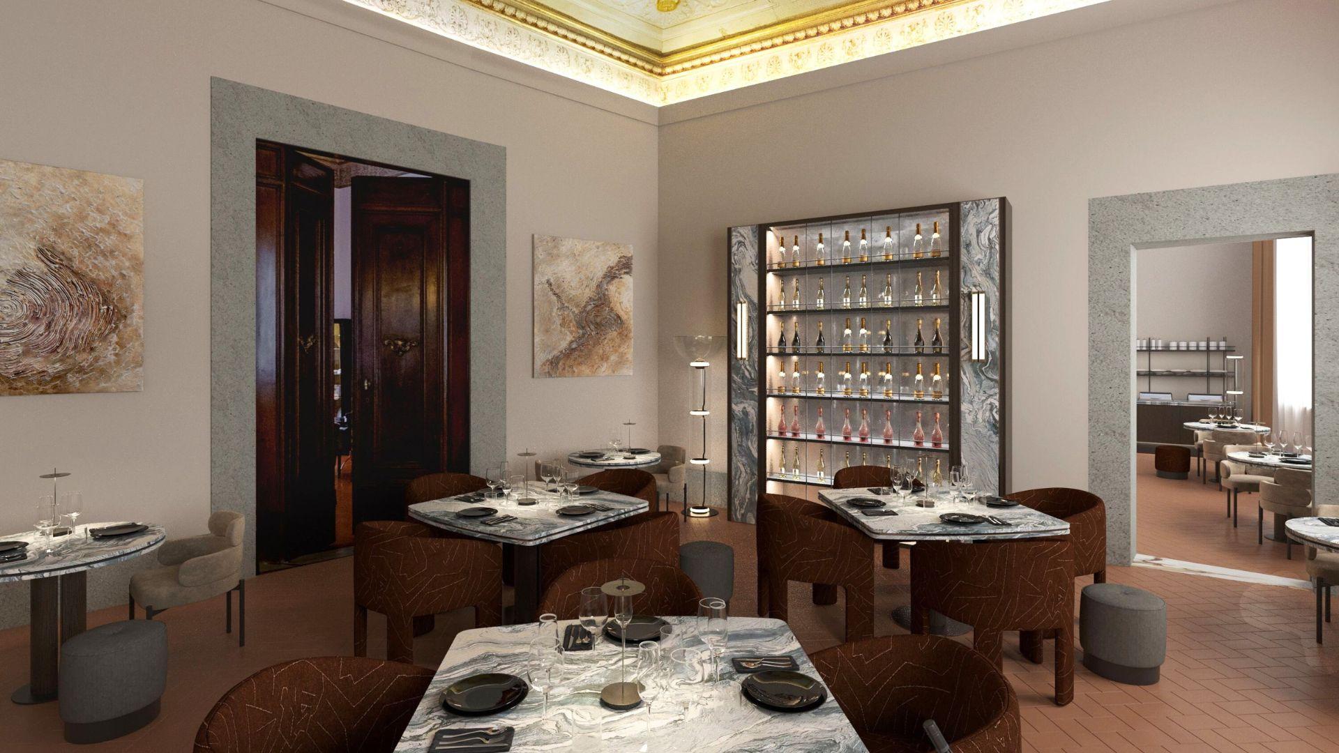 Guelfi & Ghibellini Restaurant dining room