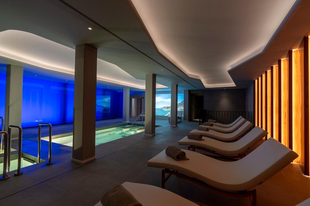 Regina Isabella Thermal Spa Roman baths with natural mineral thermal waters of Santa Restituta