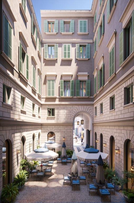 Rocco Forte House Milan - 5-star ultra-luxury palazzo residences on Via Manzoni