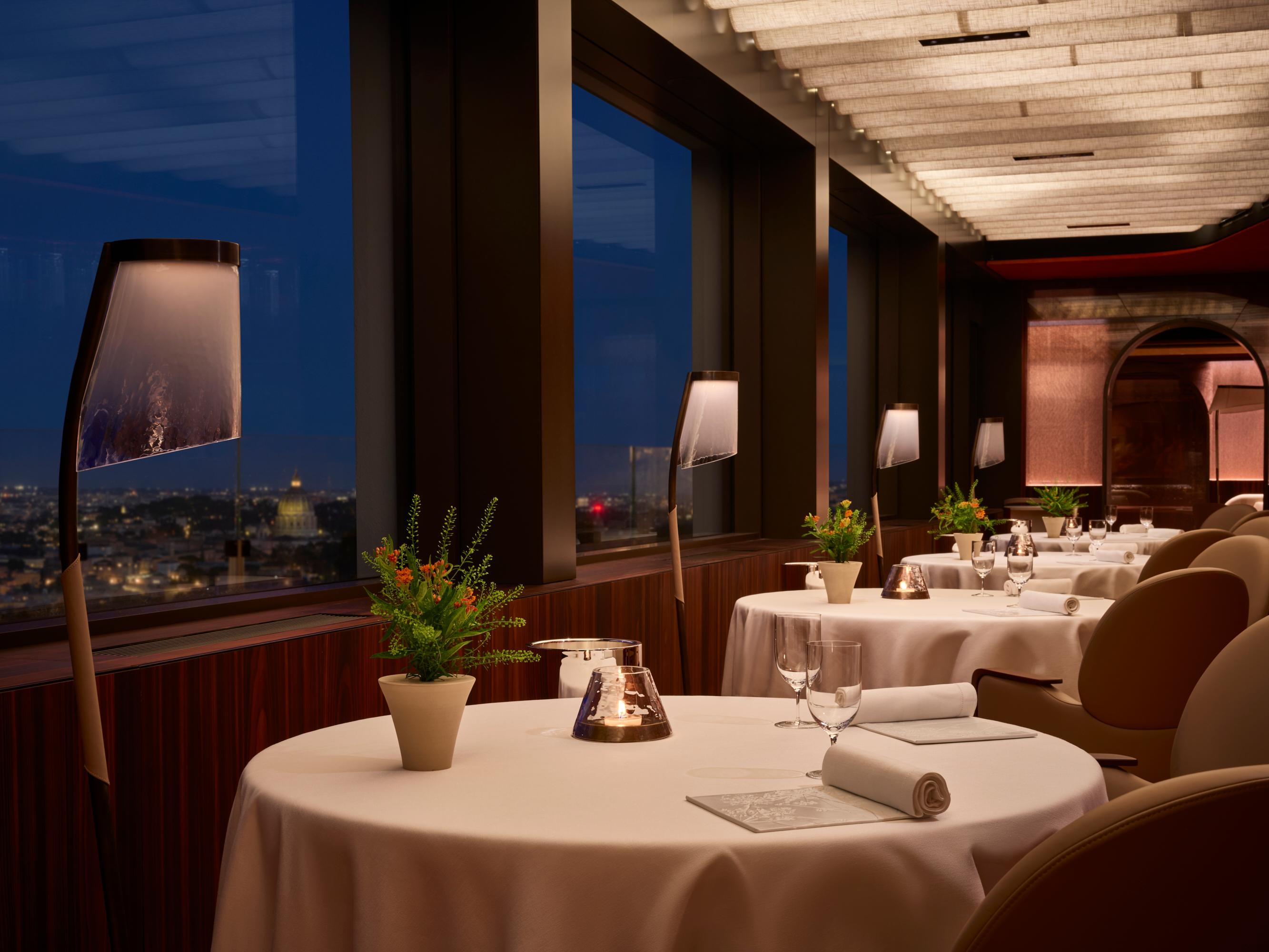 La Pergola 3-Michelin-Starred Restaurant by Heinz Beck