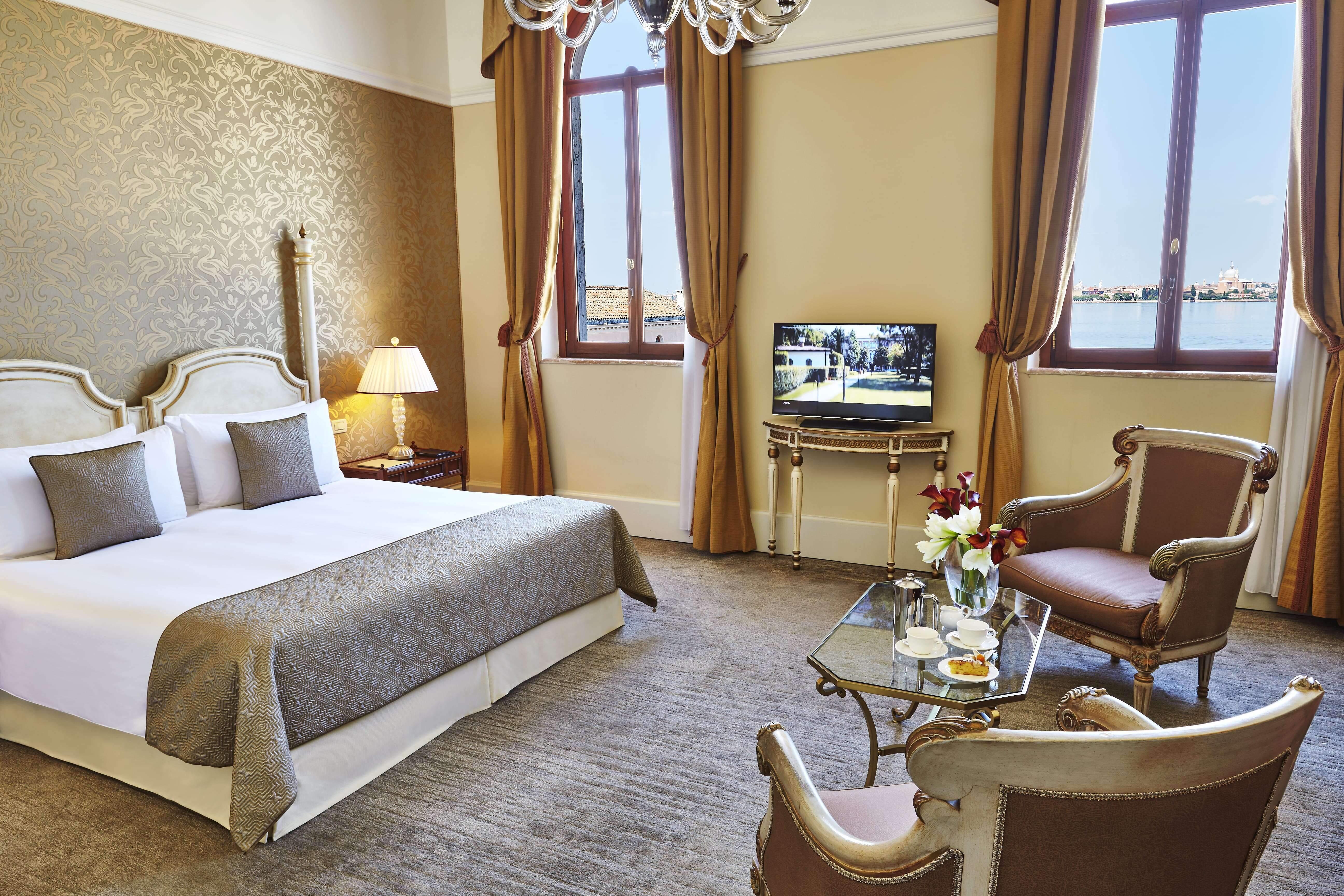 Junior Suite overlooking the Venice lagoon and St. Mark's