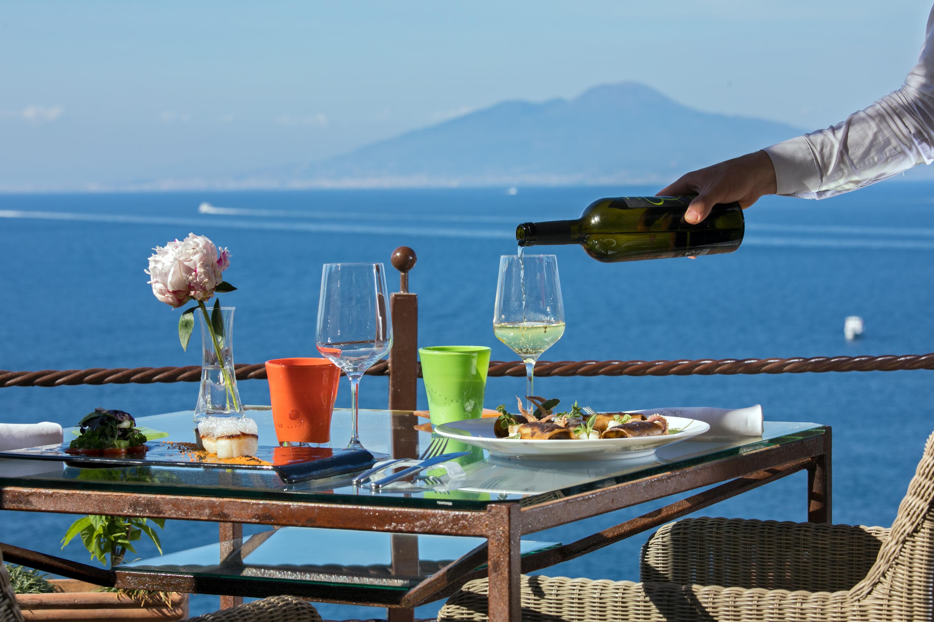 Ristorante Ziqù panoramic dining terrace