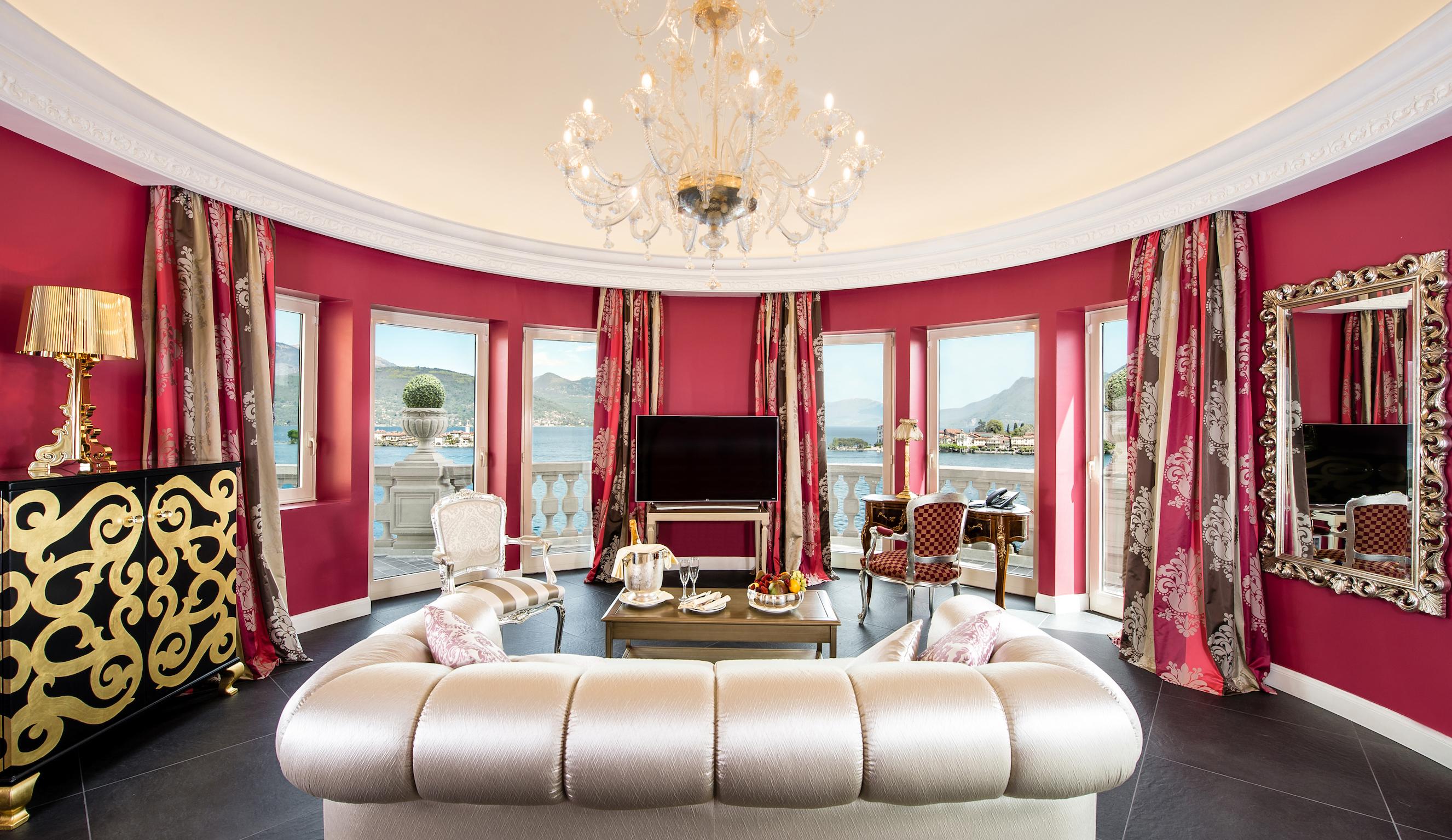 La Borromea Suite living salon