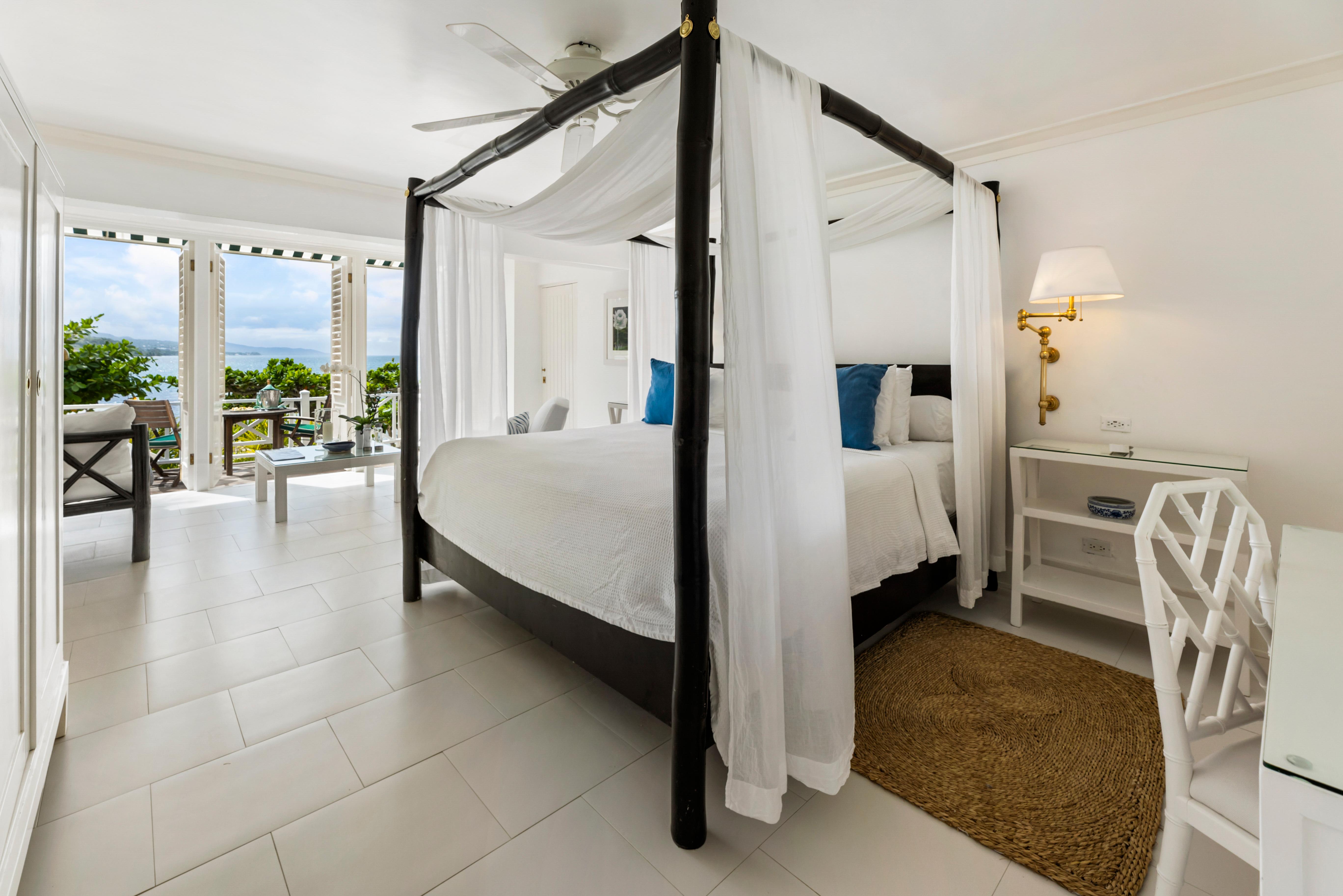 Pineapple House Oceanfront Room custom-designed by Ralph Lauren