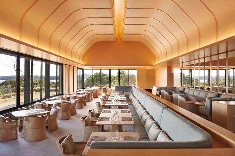 The Restaurant at Amanemu Showcasing Matsusaka Beef and Ise Spiny Lobster