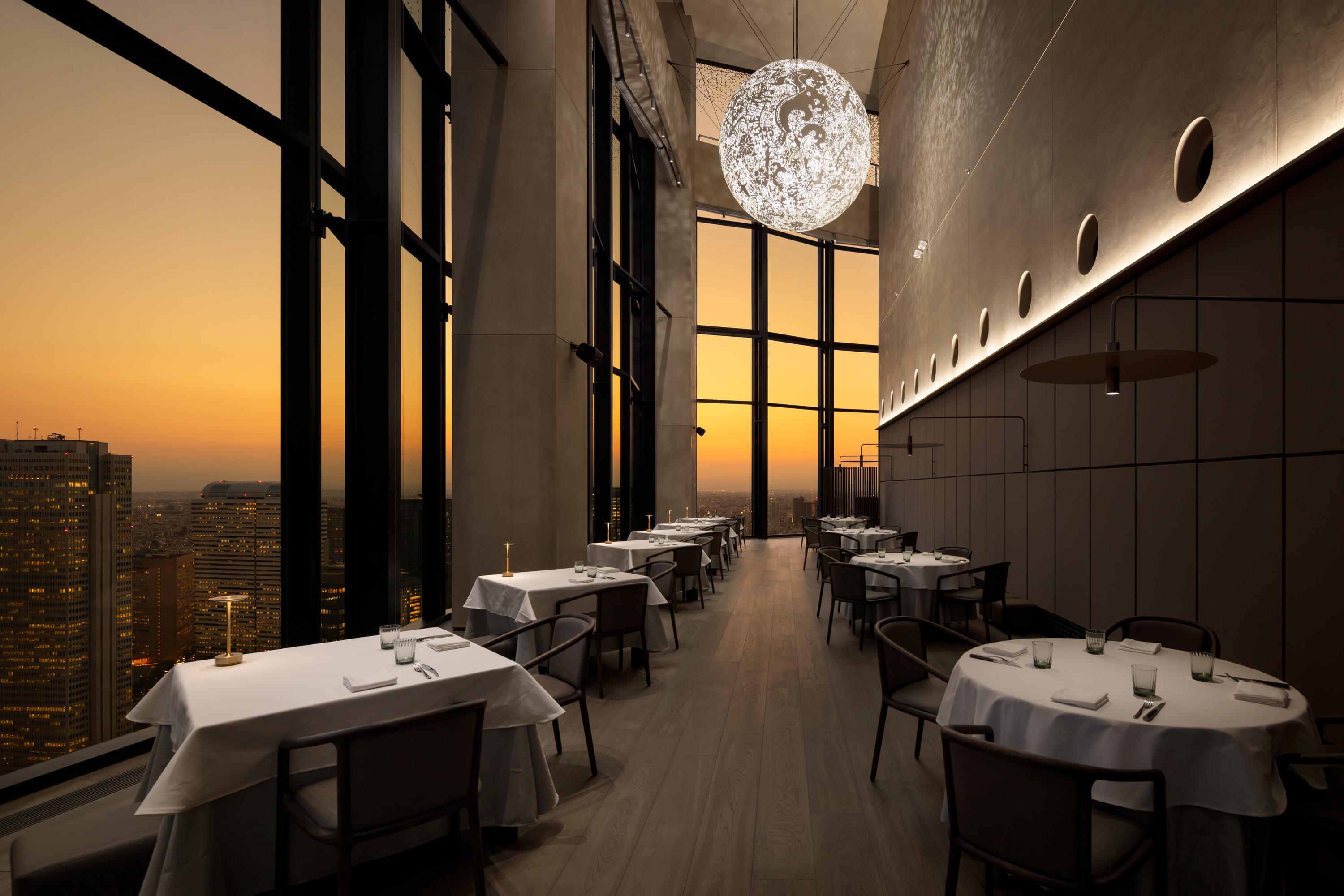 Restaurant Bellustar Modern French Three-Story Gastronomic Cathedral
