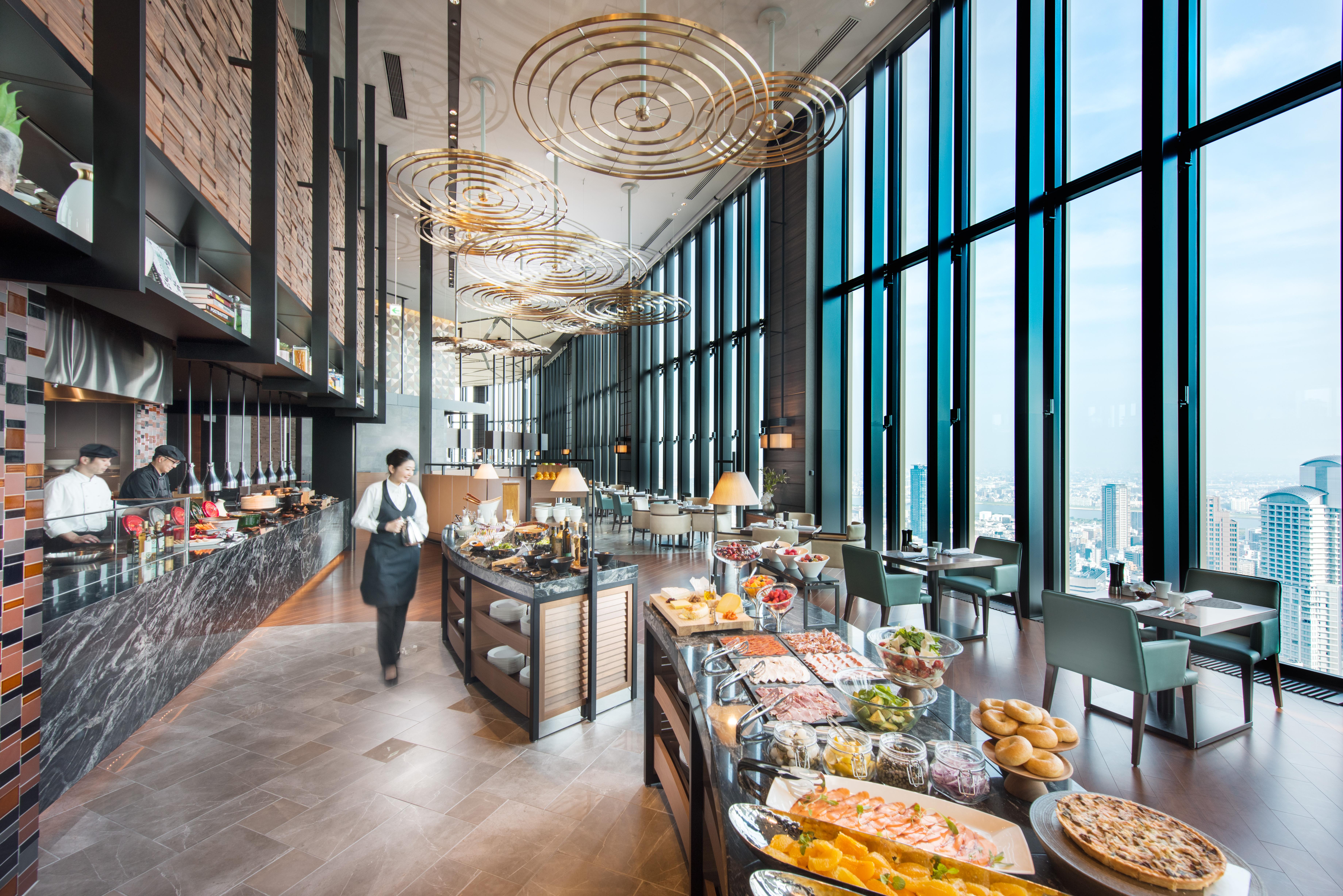 Atmos Dining All-Day Brasserie with Live Cooking Stations