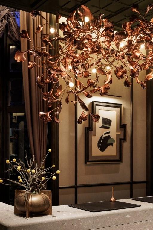 Pioneer-Inspired Lobby and Reception Area
