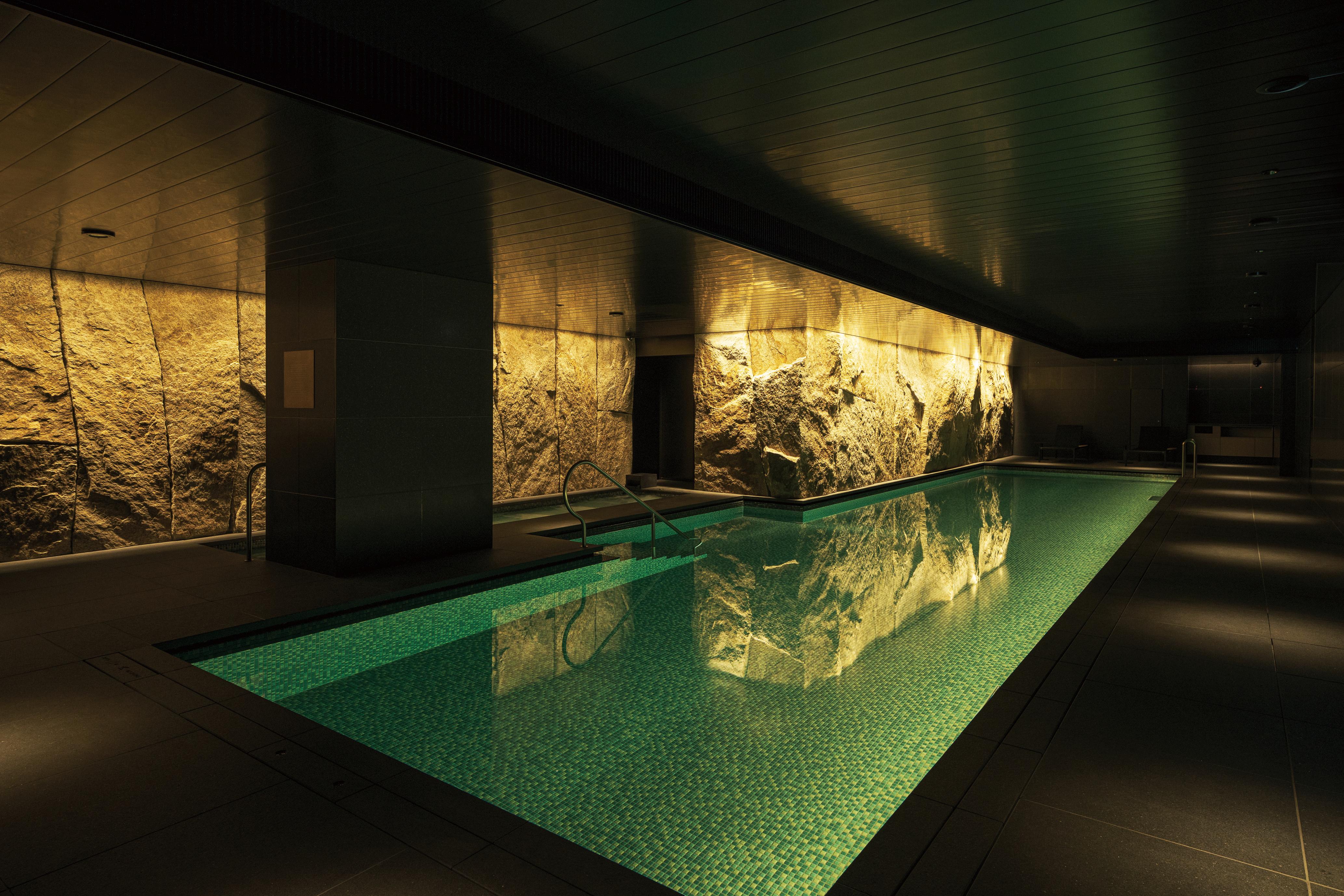 Serene Indoor Swimming Pool and Wellness Sanctuary