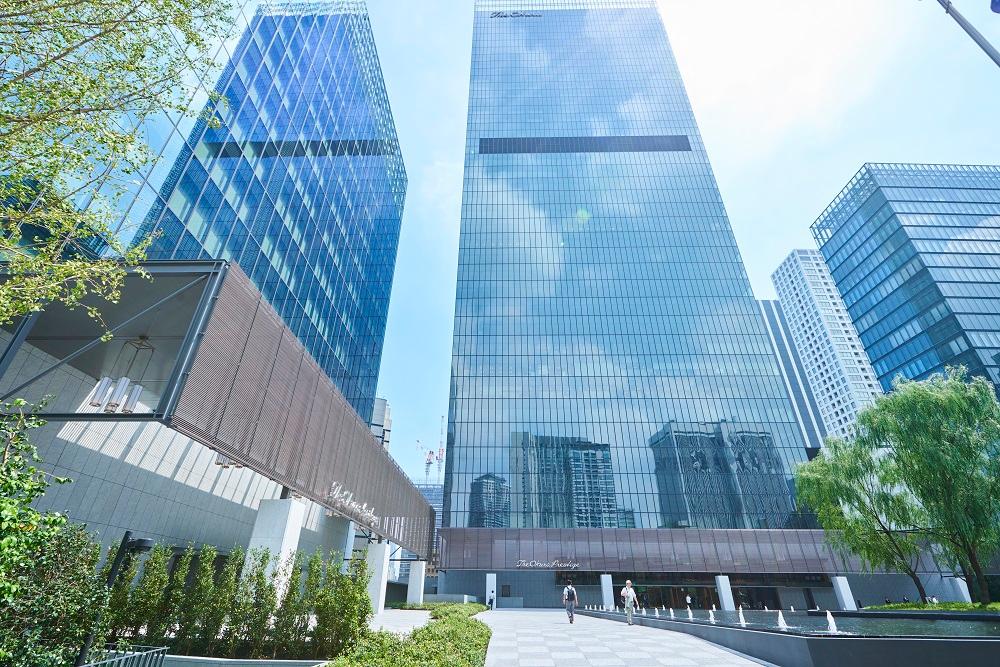 The Okura Tokyo Exterior and Surrounding Japanese Gardens