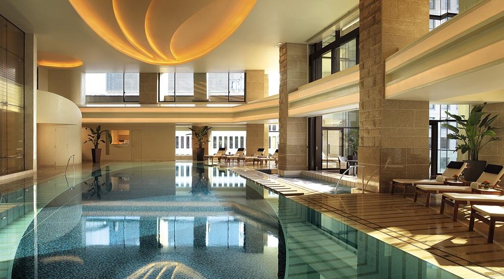 20-Meter Indoor Heated Swimming Pool Overlooking Imperial Palace Gardens