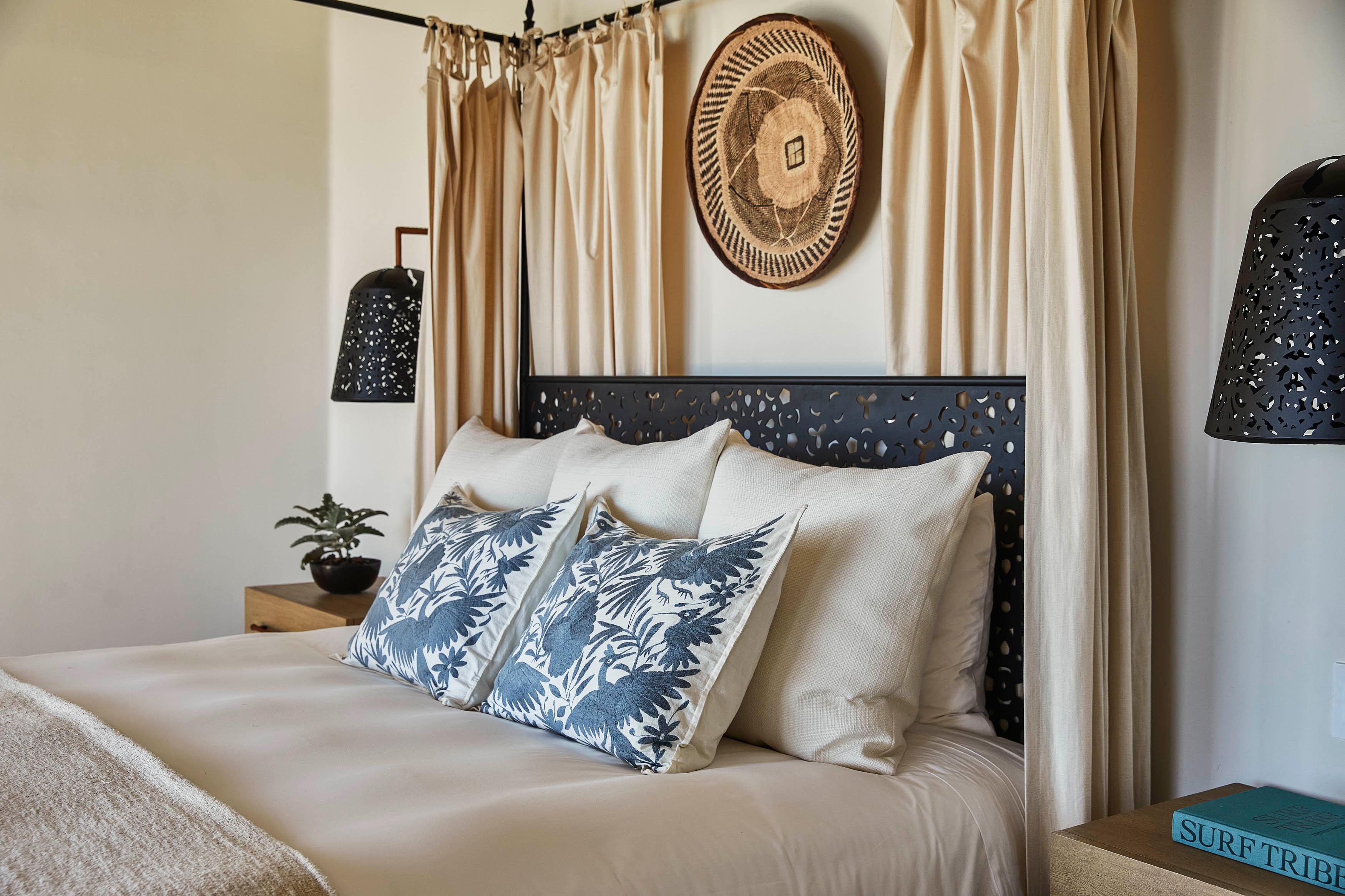 Master bedroom suite interior