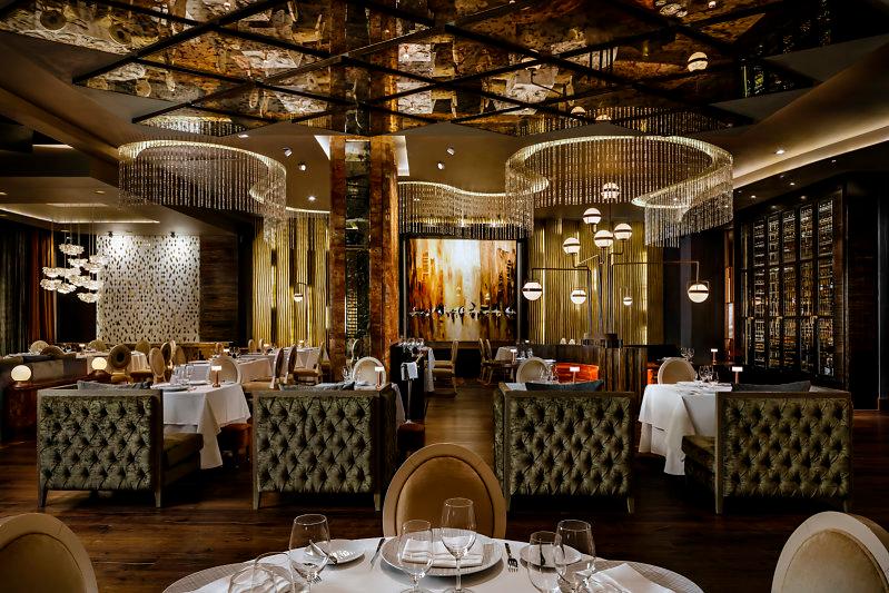 Fine dining French restaurant Piaf and sommelier wine pairings